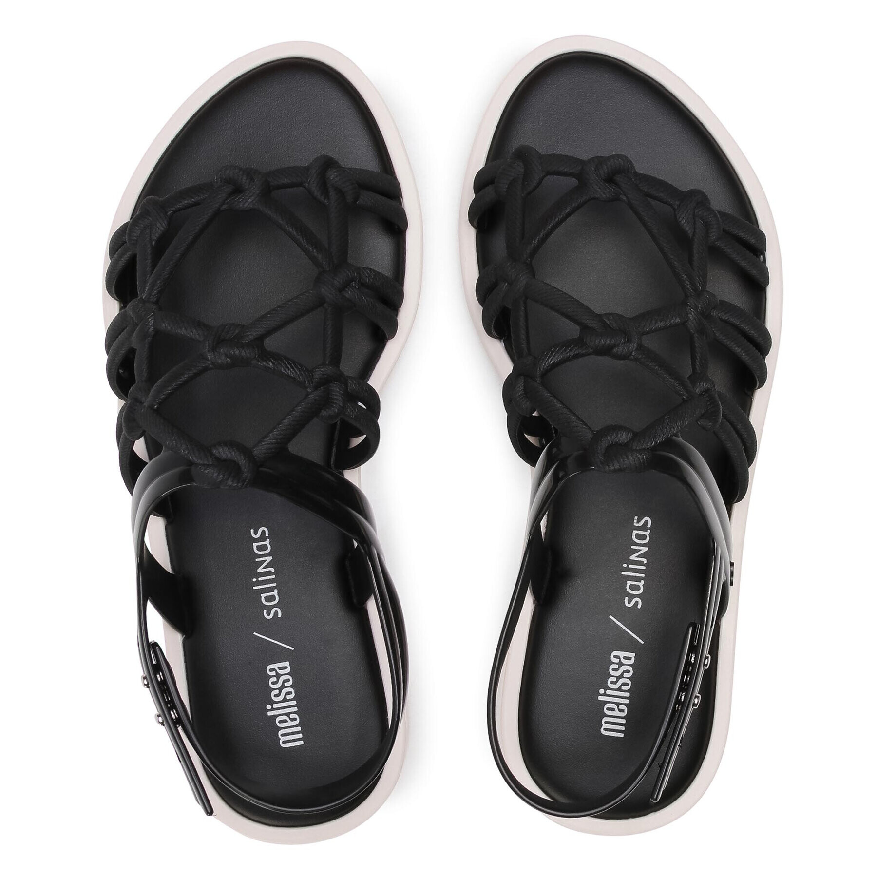 Melissa Sandale Boemia + Salinas Ad 32981 Negru - Pled.ro