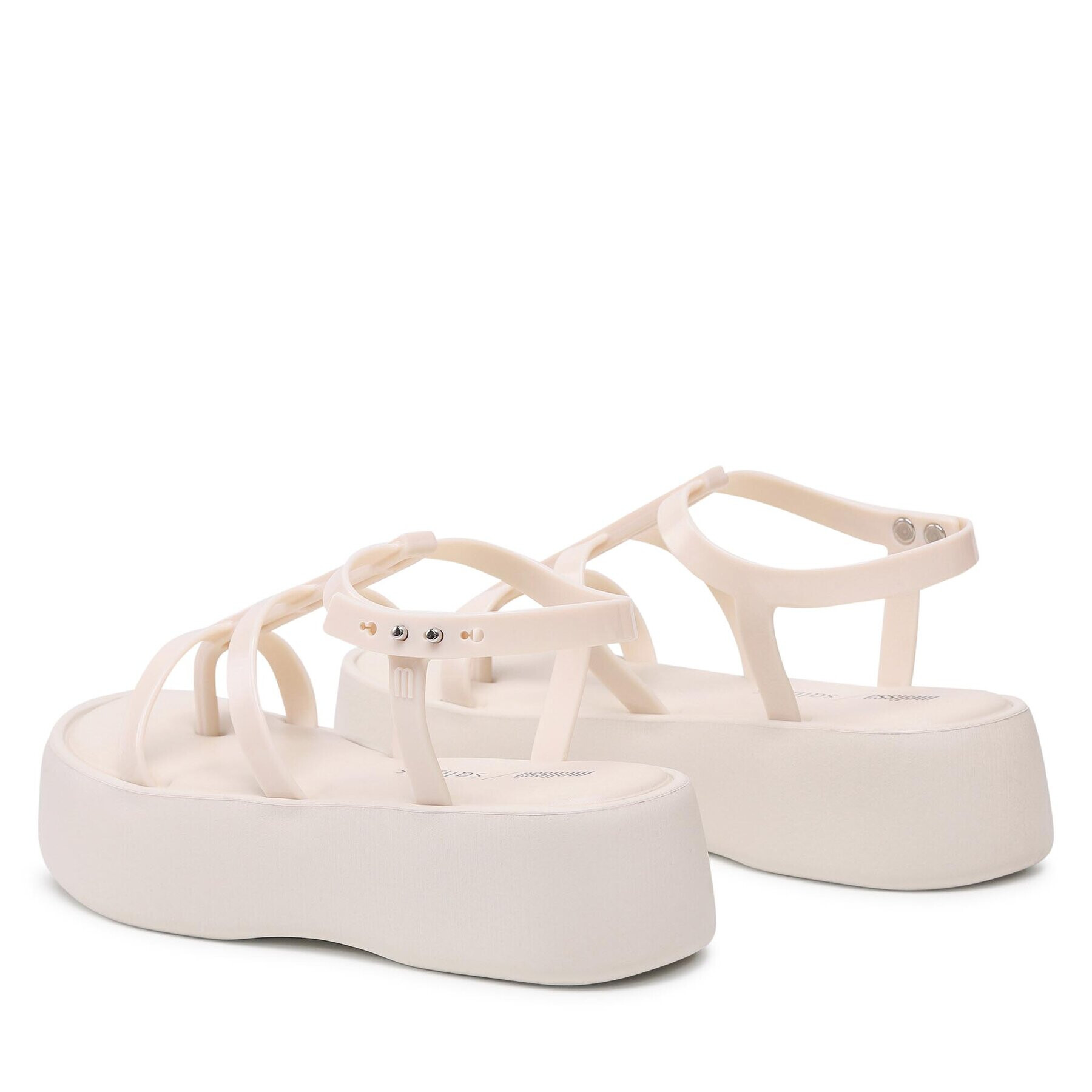 Melissa Sandale Caribe High Paltform + 33732 Bej - Pled.ro