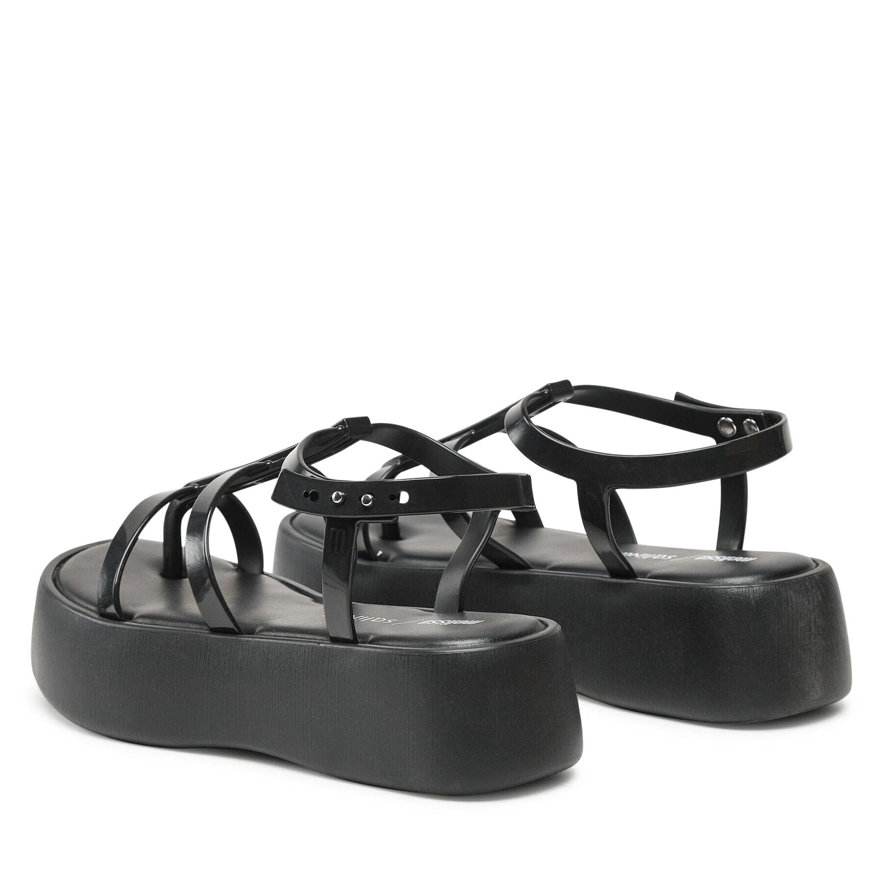 Melissa Sandale Caribe High Paltform + 33732 Negru - Pled.ro