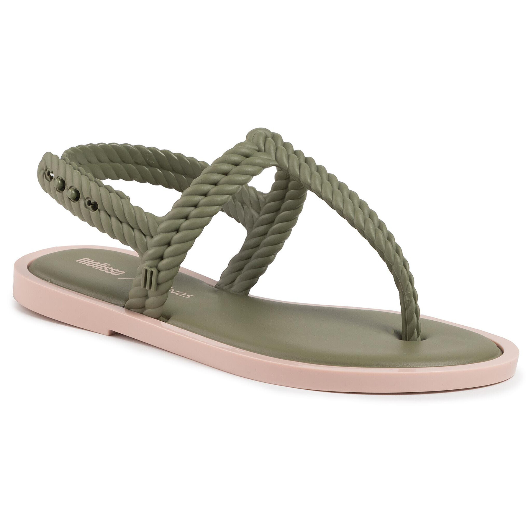 Melissa Sandale Flash Sandal + Salinas 32630 Verde - Pled.ro