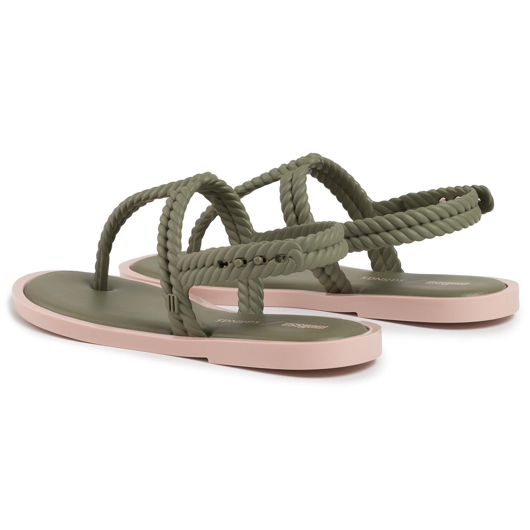 Melissa Sandale Flash Sandal + Salinas 32630 Verde - Pled.ro