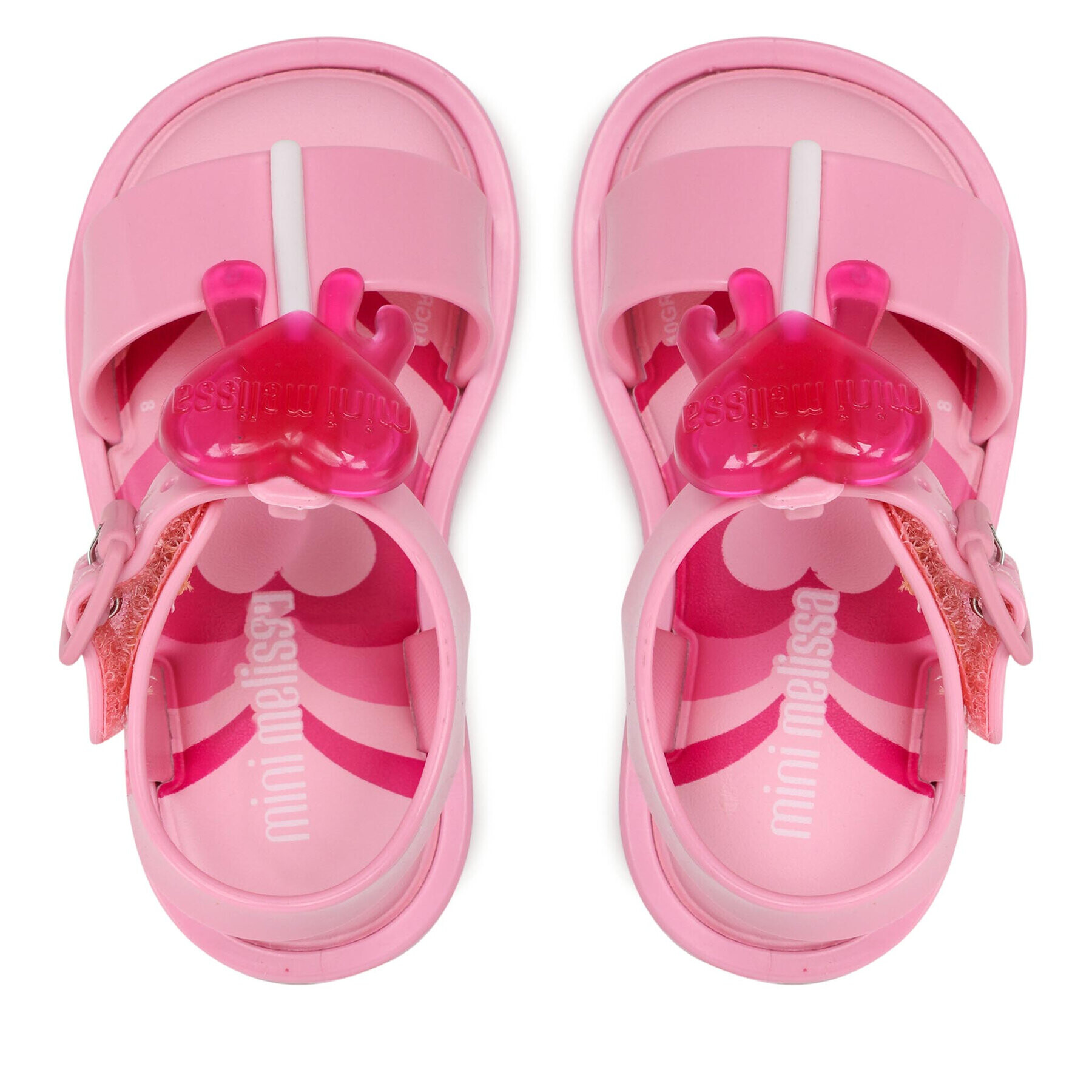 Melissa Sandale Mini Mar Sandal Jelly 33545 Roz - Pled.ro