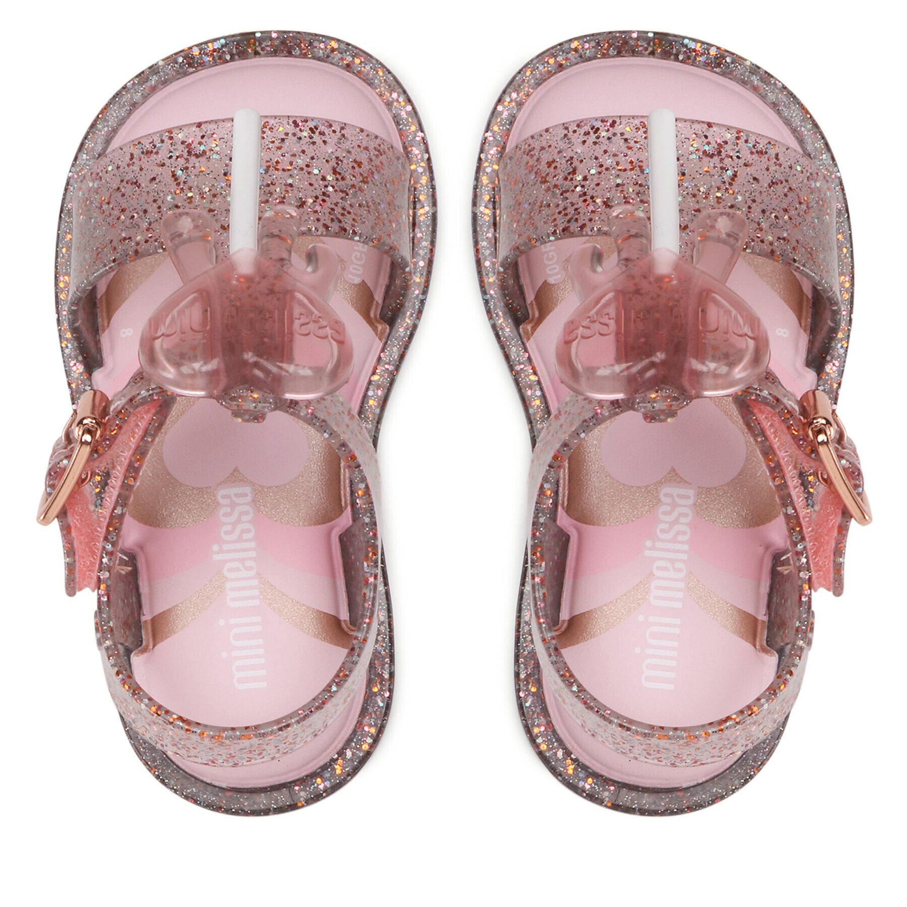 Melissa Sandale Mini Mar Sandal Jelly 33545 Roz - Pled.ro