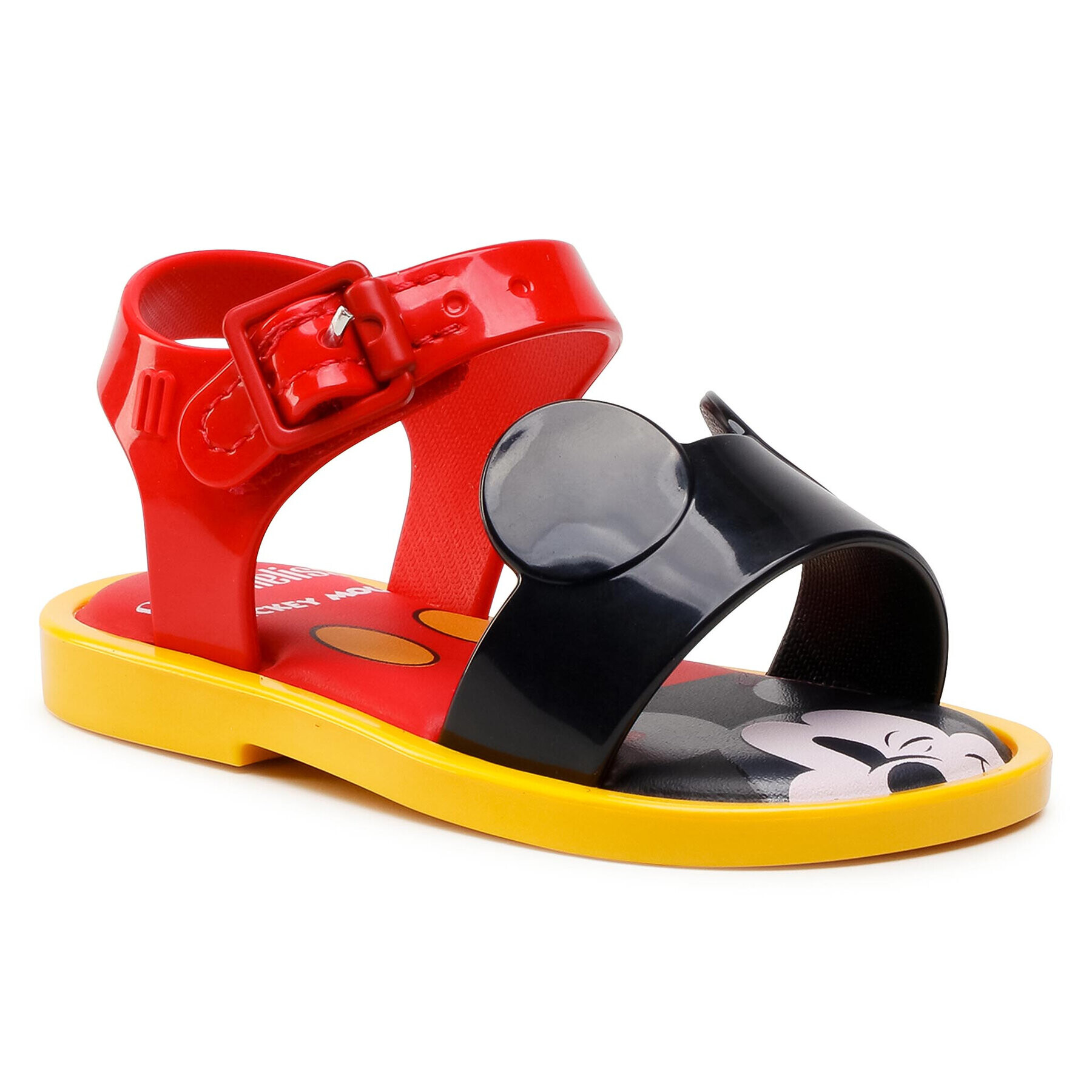 Melissa Sandale Mini Mar Sandal + Mick 33234 Negru - Pled.ro