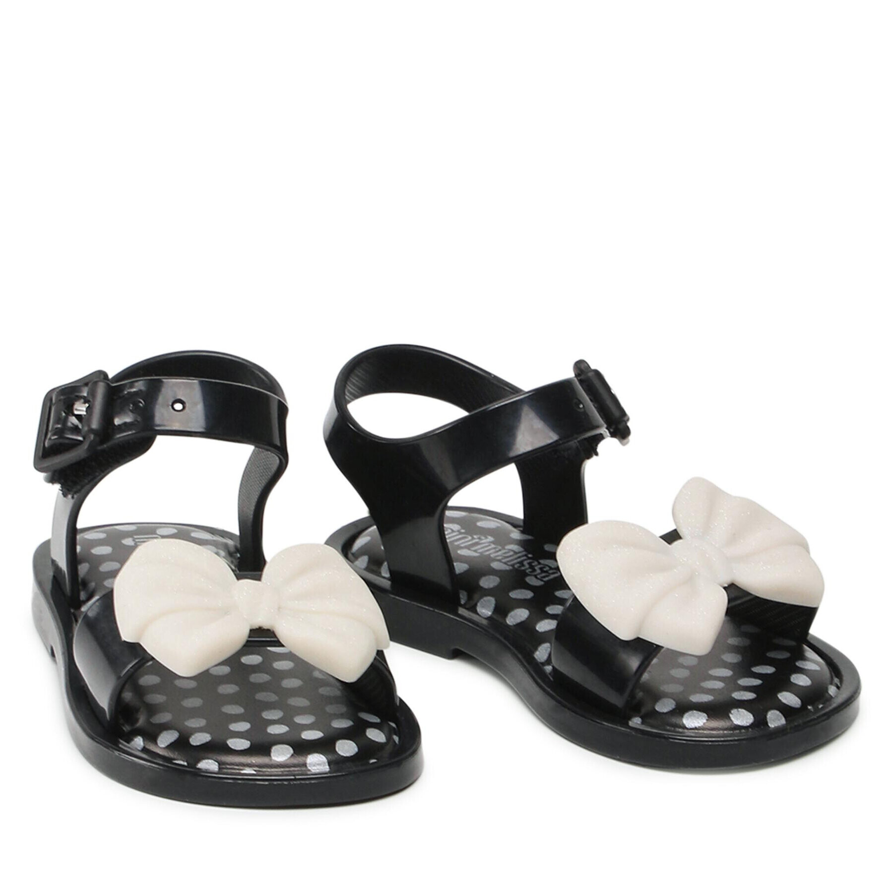 Melissa Sandale Mini Mar Sandal Prince 33473 Negru - Pled.ro