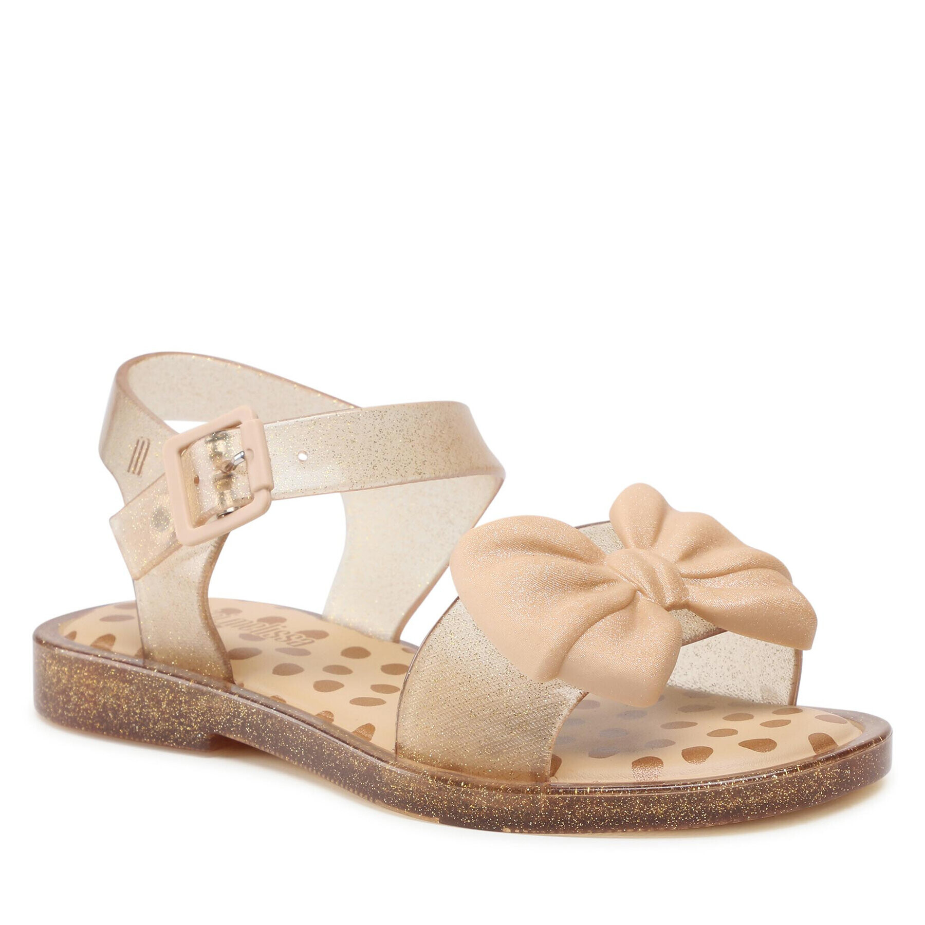 Melissa Sandale Mini Mar Sandal Prince 33474 Auriu - Pled.ro