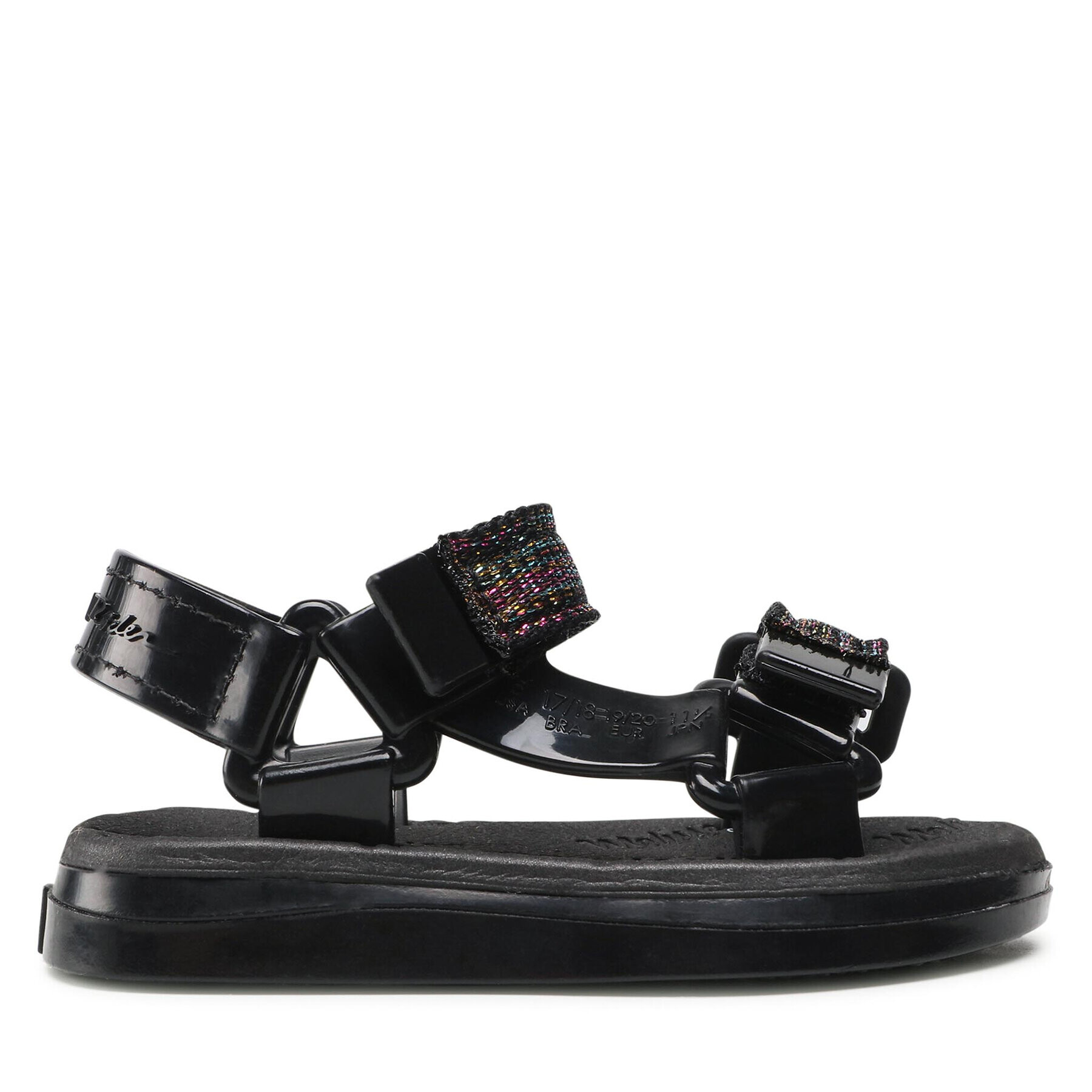 Melissa Sandale Mini Papete+Rider 1 33382 Negru - Pled.ro