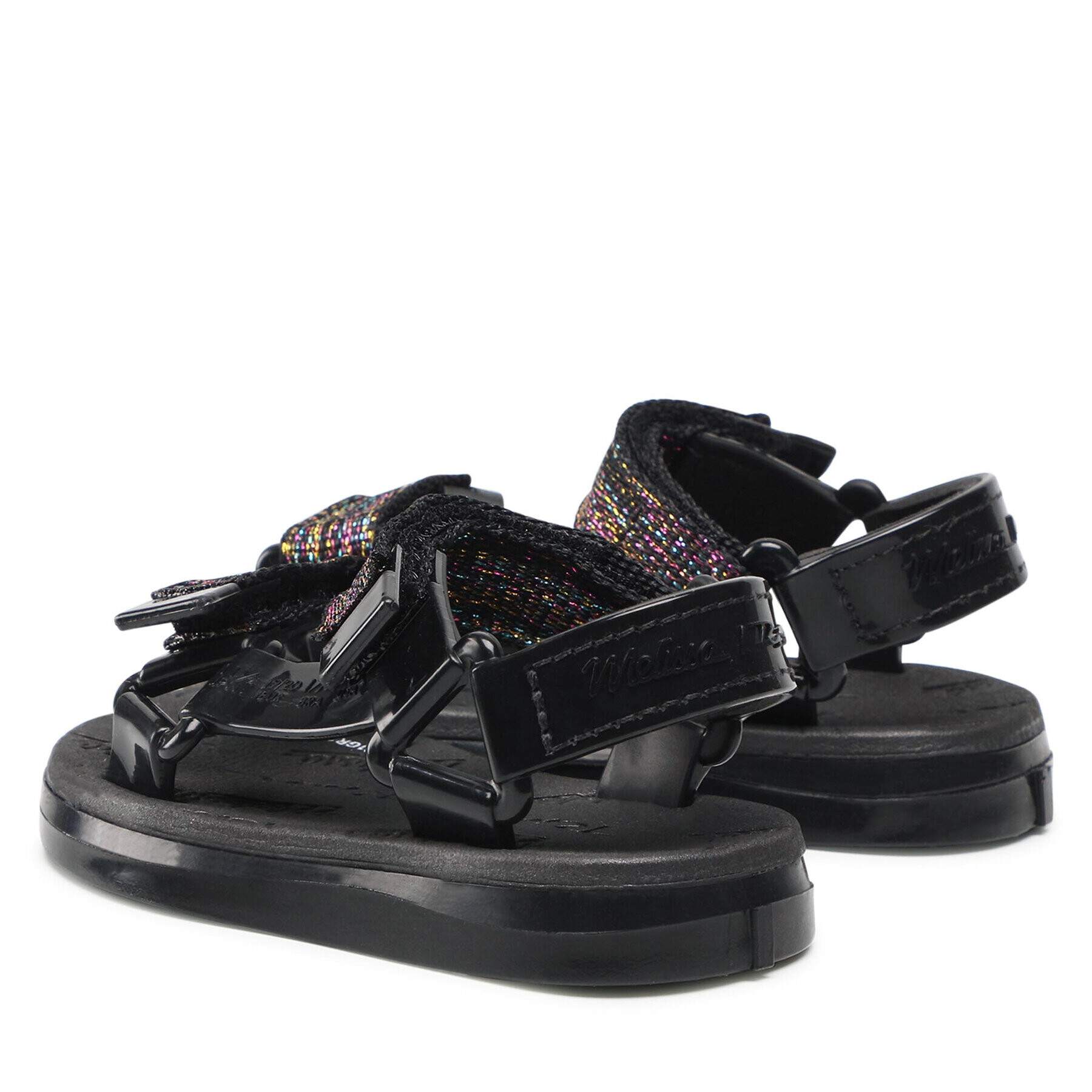 Melissa Sandale Mini Papete+Rider 1 33382 Negru - Pled.ro