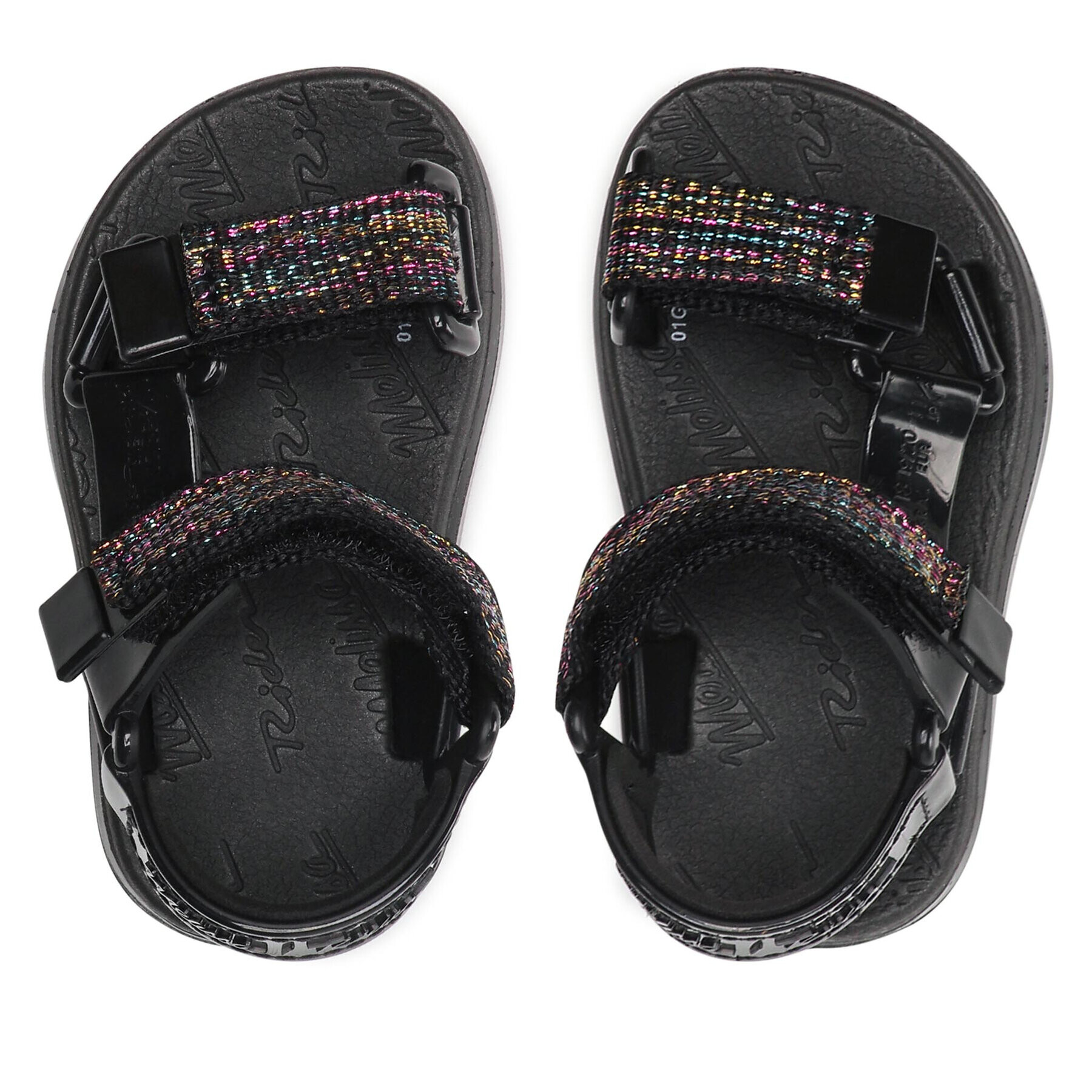 Melissa Sandale Mini Papete+Rider 1 33382 Negru - Pled.ro