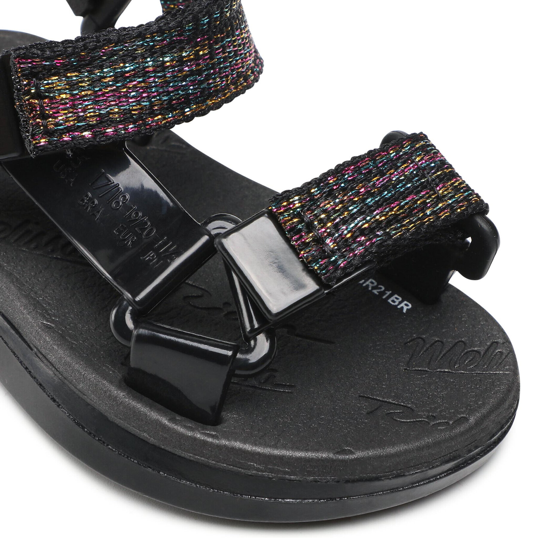 Melissa Sandale Mini Papete+Rider 1 33382 Negru - Pled.ro