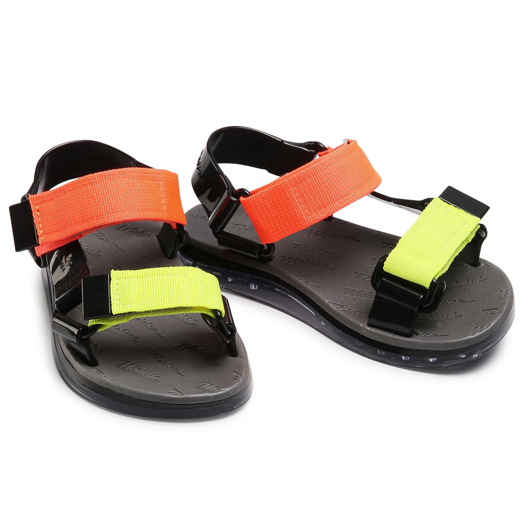 Melissa Sandale Mini Papete + Rider In 32979 Negru - Pled.ro