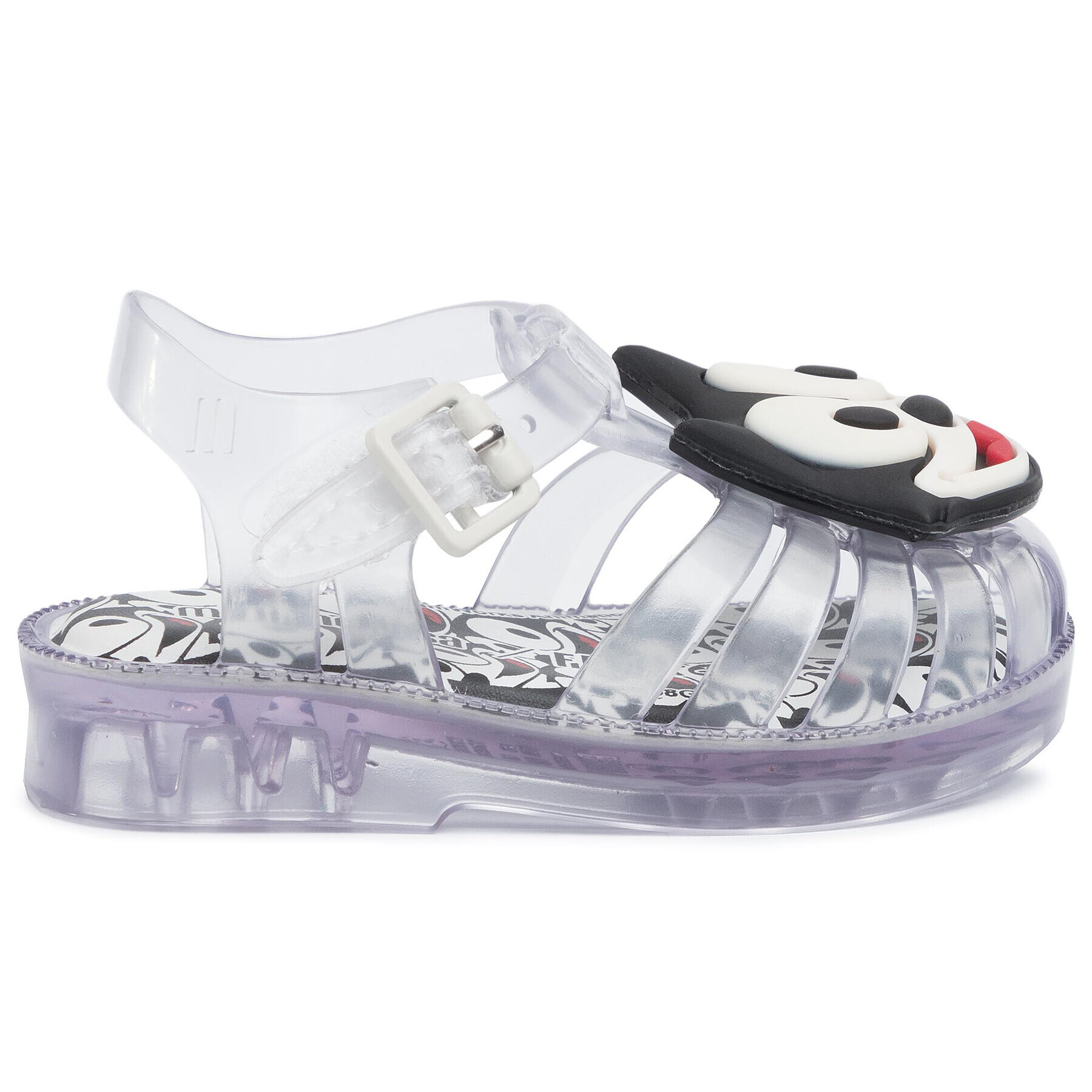 Melissa Sandale Mini Possession + Gato 32675 Alb - Pled.ro