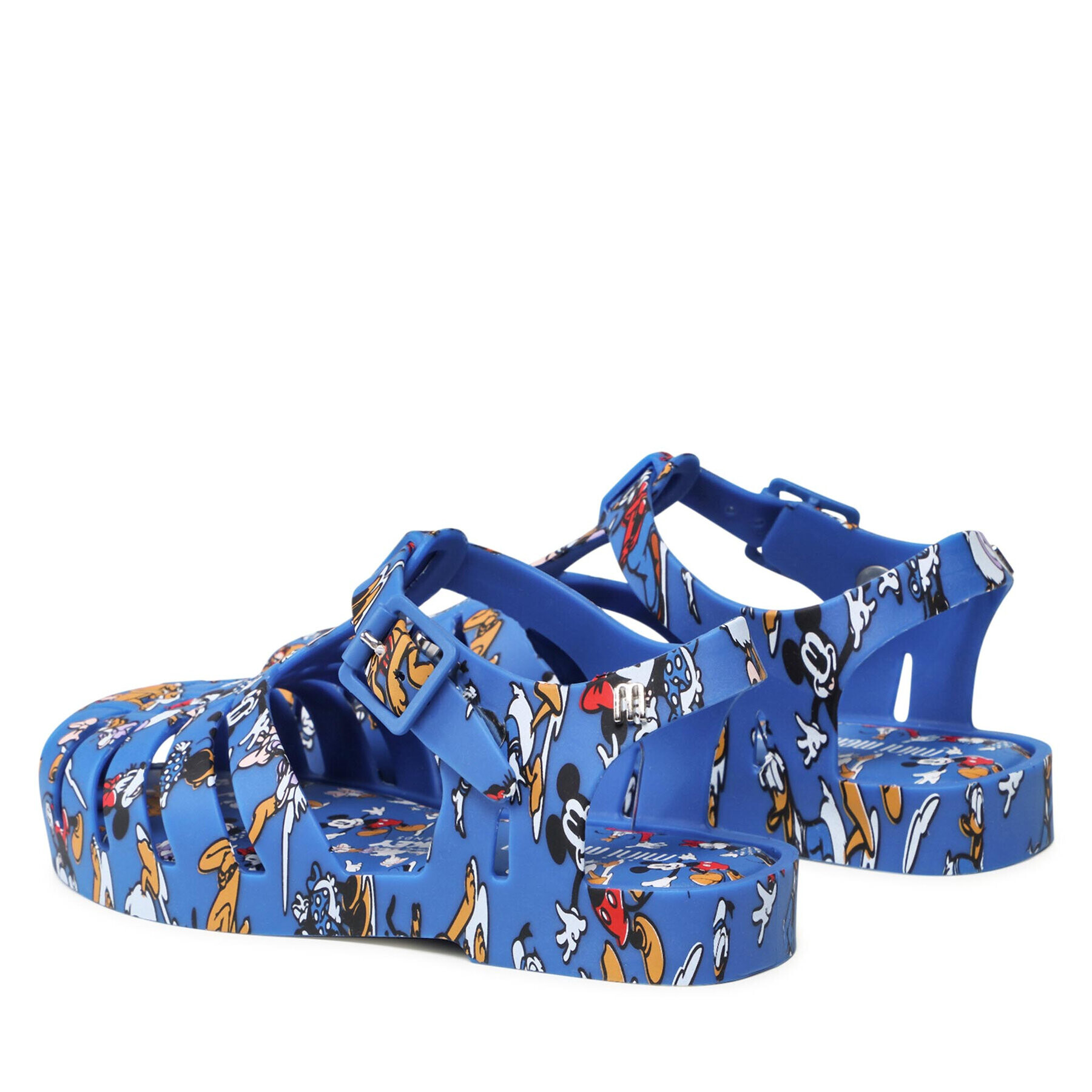 Melissa Sandale Mini Possession Print 33444 Albastru - Pled.ro