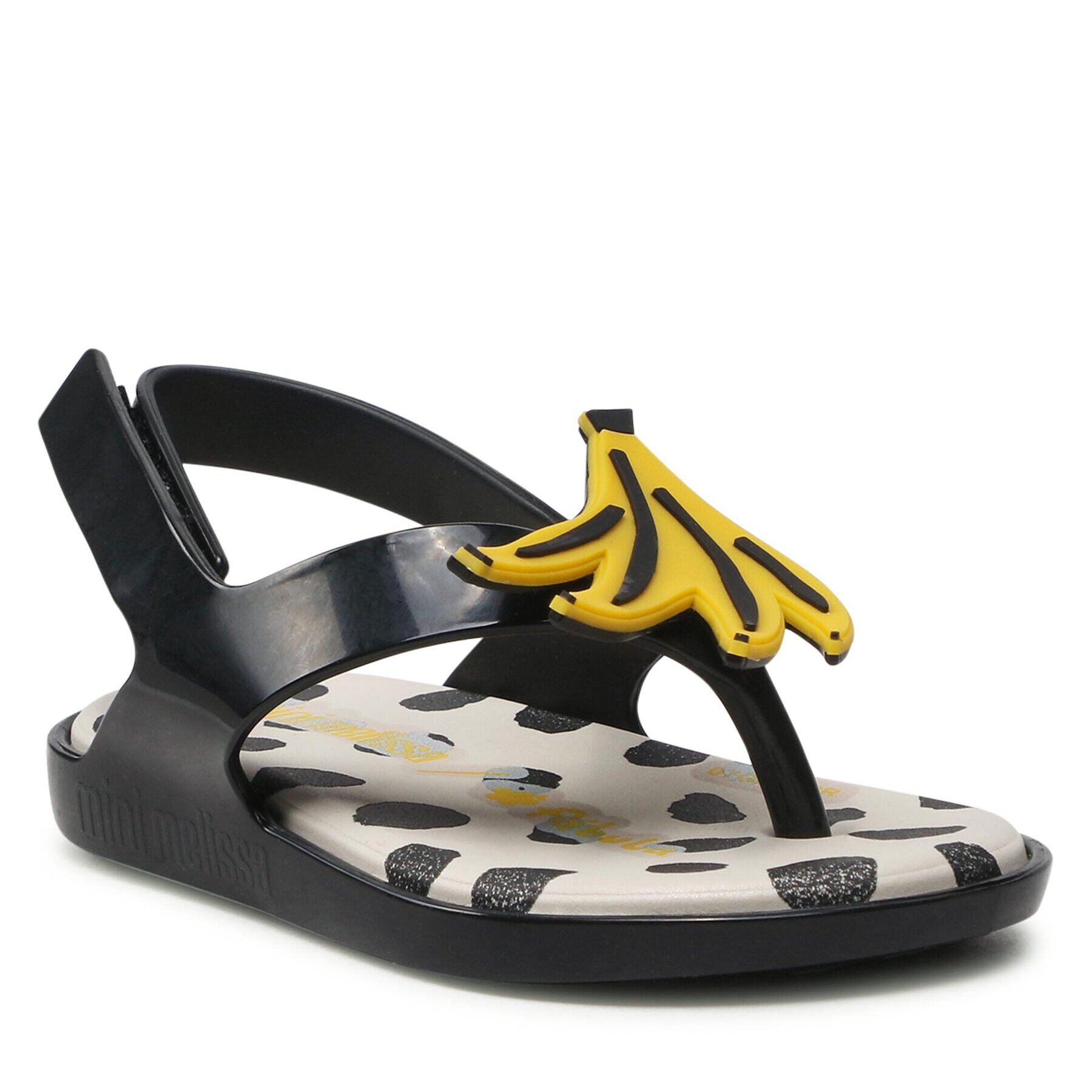 Melissa Sandale Mini Sunny + Fabula Bb 33770 Negru - Pled.ro