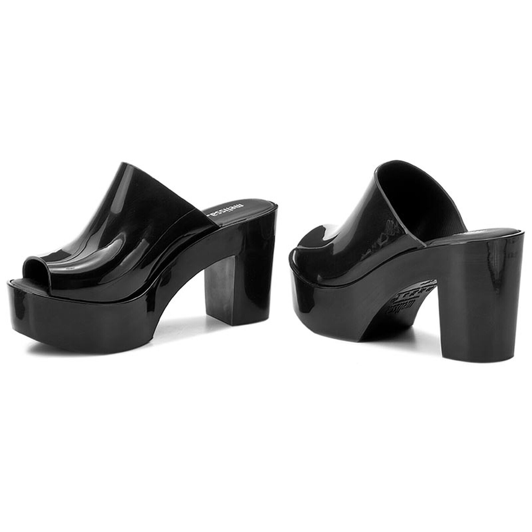 Melissa Șlapi Mule Ad 32233 Negru - Pled.ro