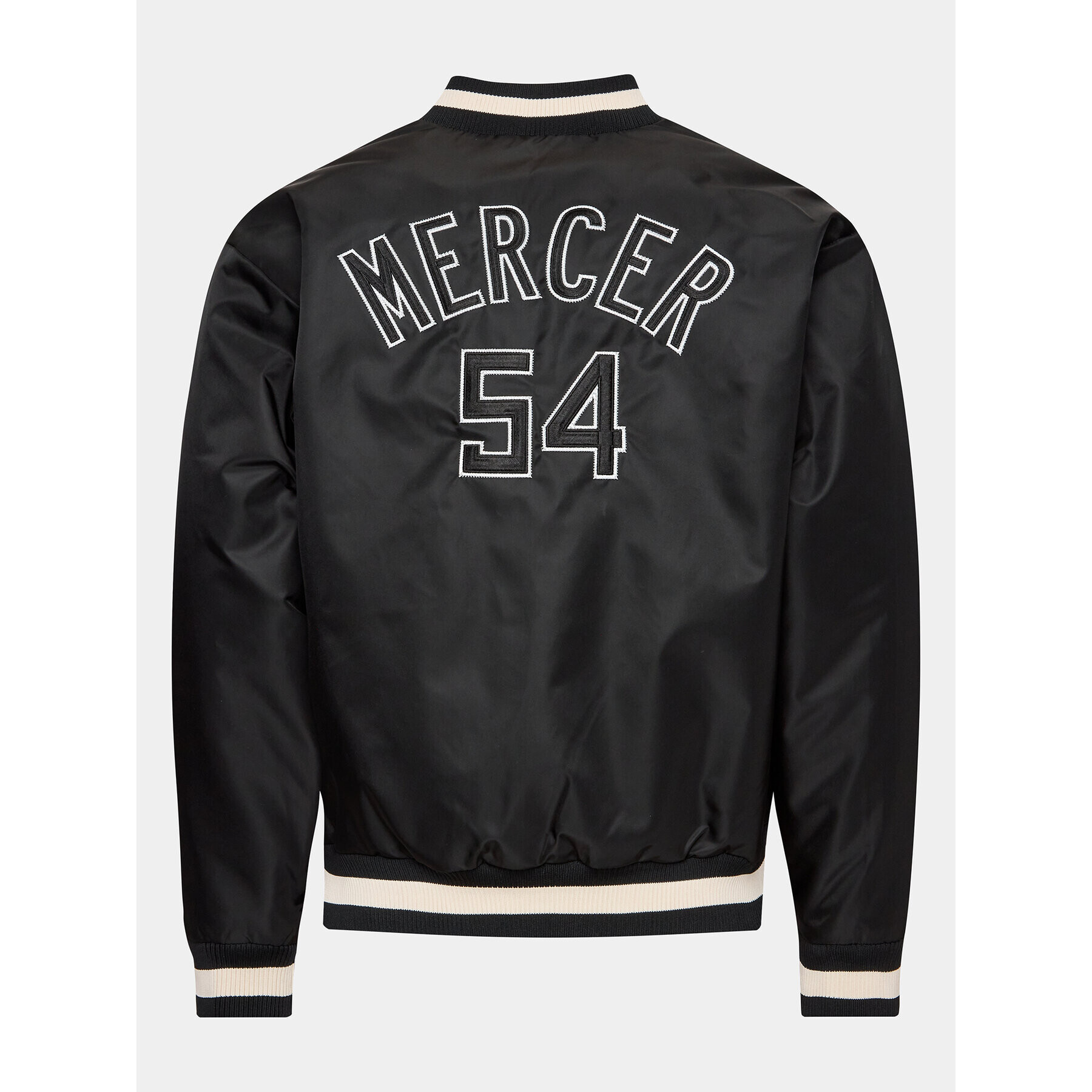 Mercer Amsterdam Geacă bomber Unisex Re-Varsity MEAP231010 Negru Regular Fit - Pled.ro