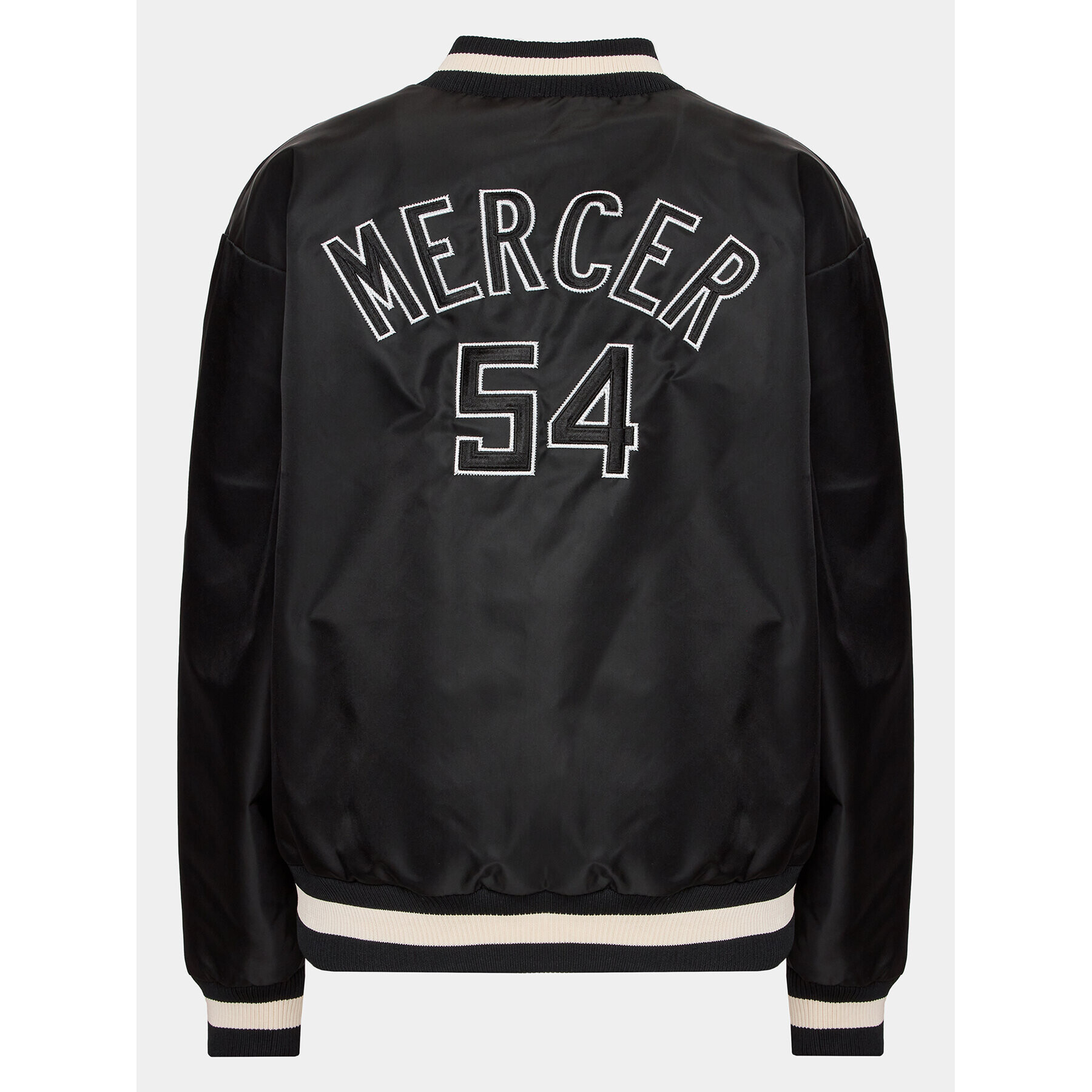 Mercer Amsterdam Geacă bomber Unisex Re-Varsity MEAP231010 Negru Regular Fit - Pled.ro