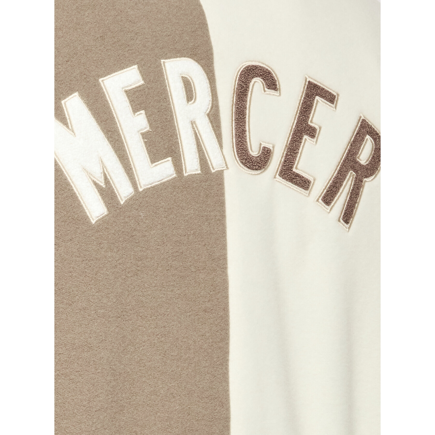 Mercer Amsterdam Geacă bomber Unisex The All Out Varsity MEAP231007 Bej Regular Fit - Pled.ro