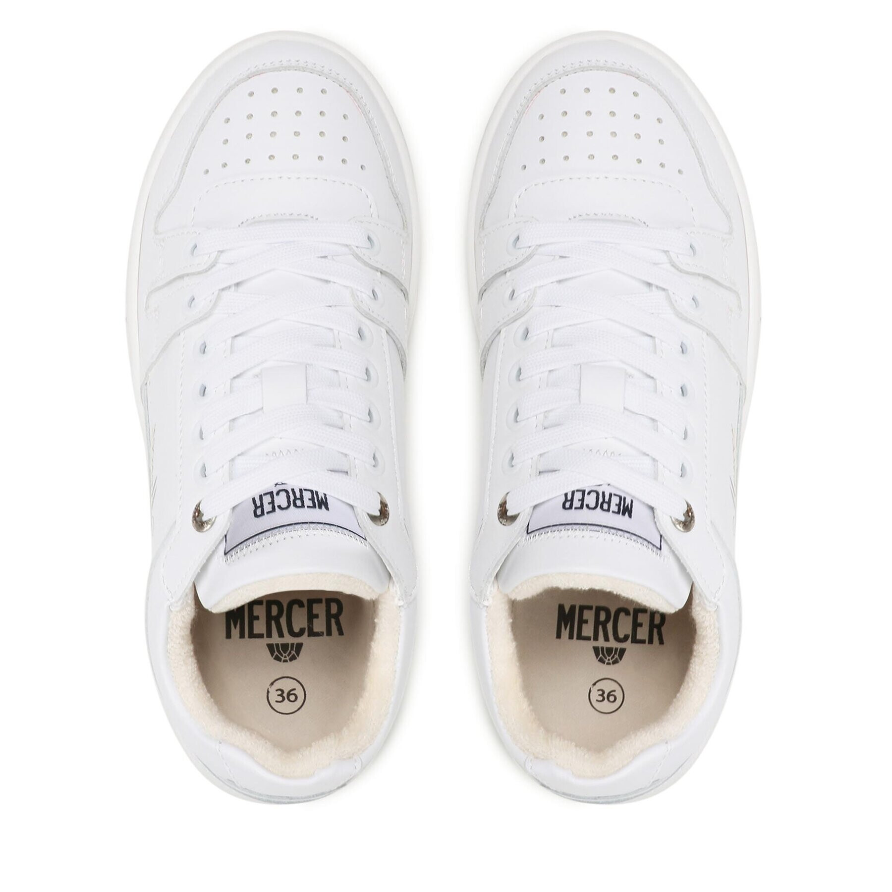 Mercer Amsterdam Sneakers The Brooklyn ME231013 Alb - Pled.ro