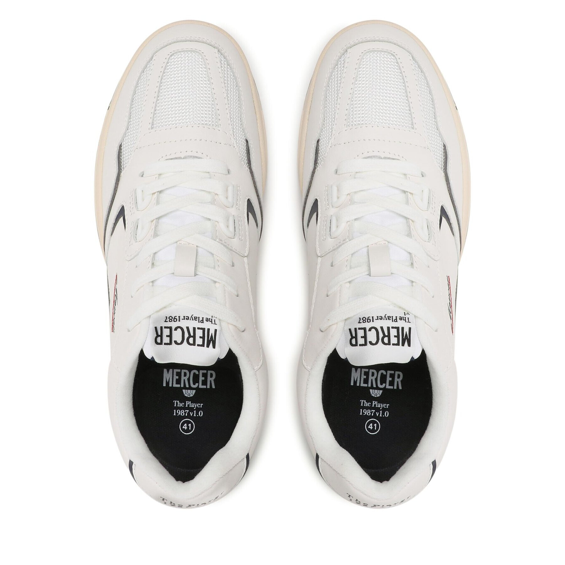 Mercer Amsterdam Sneakers The Player ME231008 Alb - Pled.ro