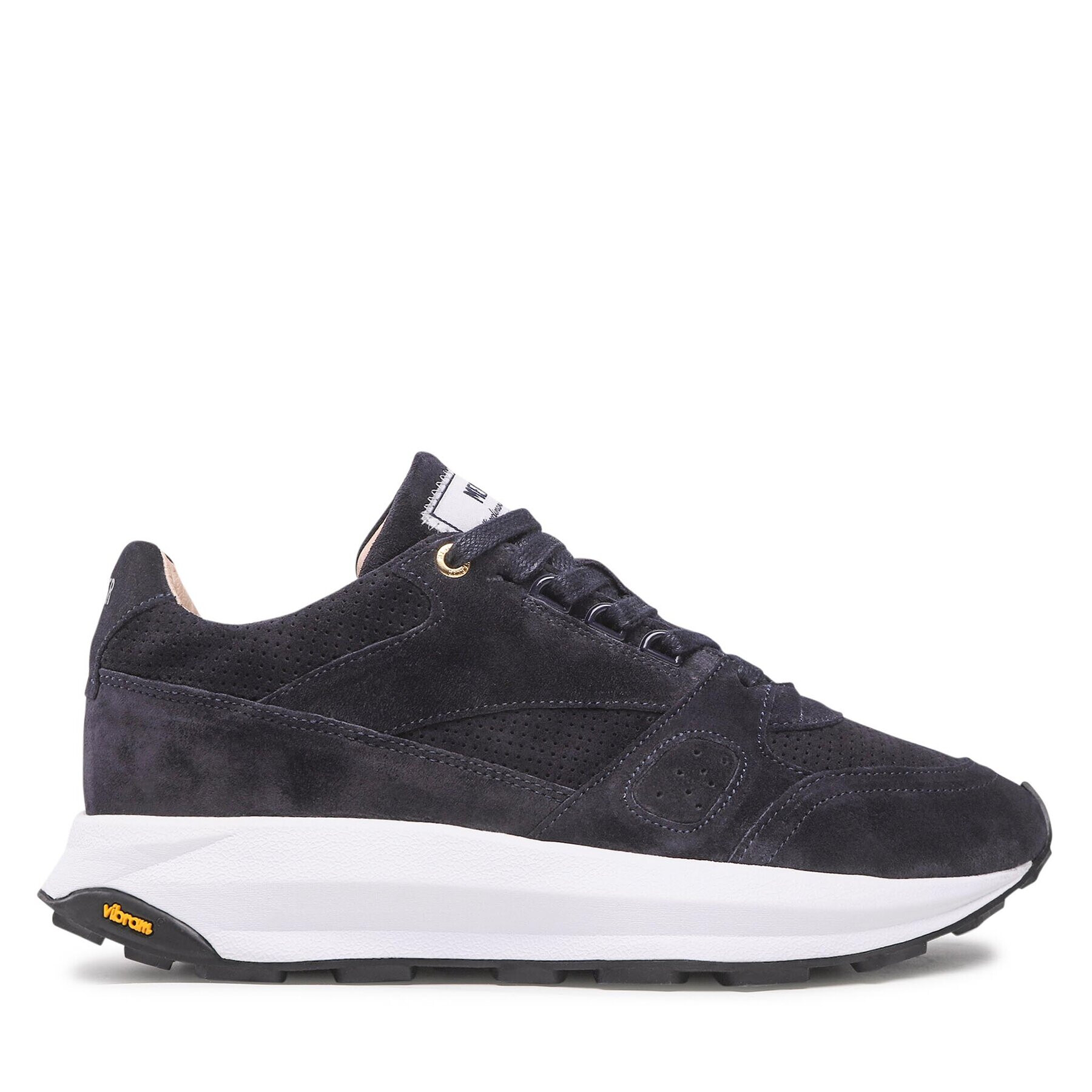 Mercer Amsterdam Sneakers The Racer Lux Suede ME223011 Bleumarin - Pled.ro