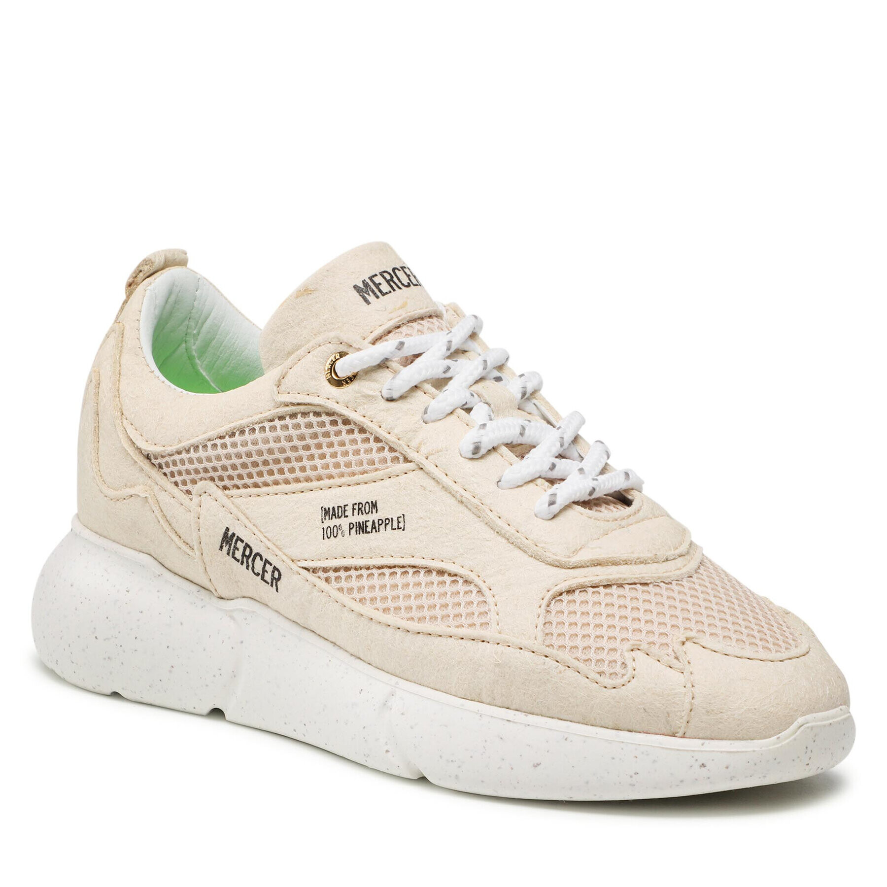 Mercer Amsterdam Sneakers W3RD Pineapple Leather ME213035 Bej - Pled.ro