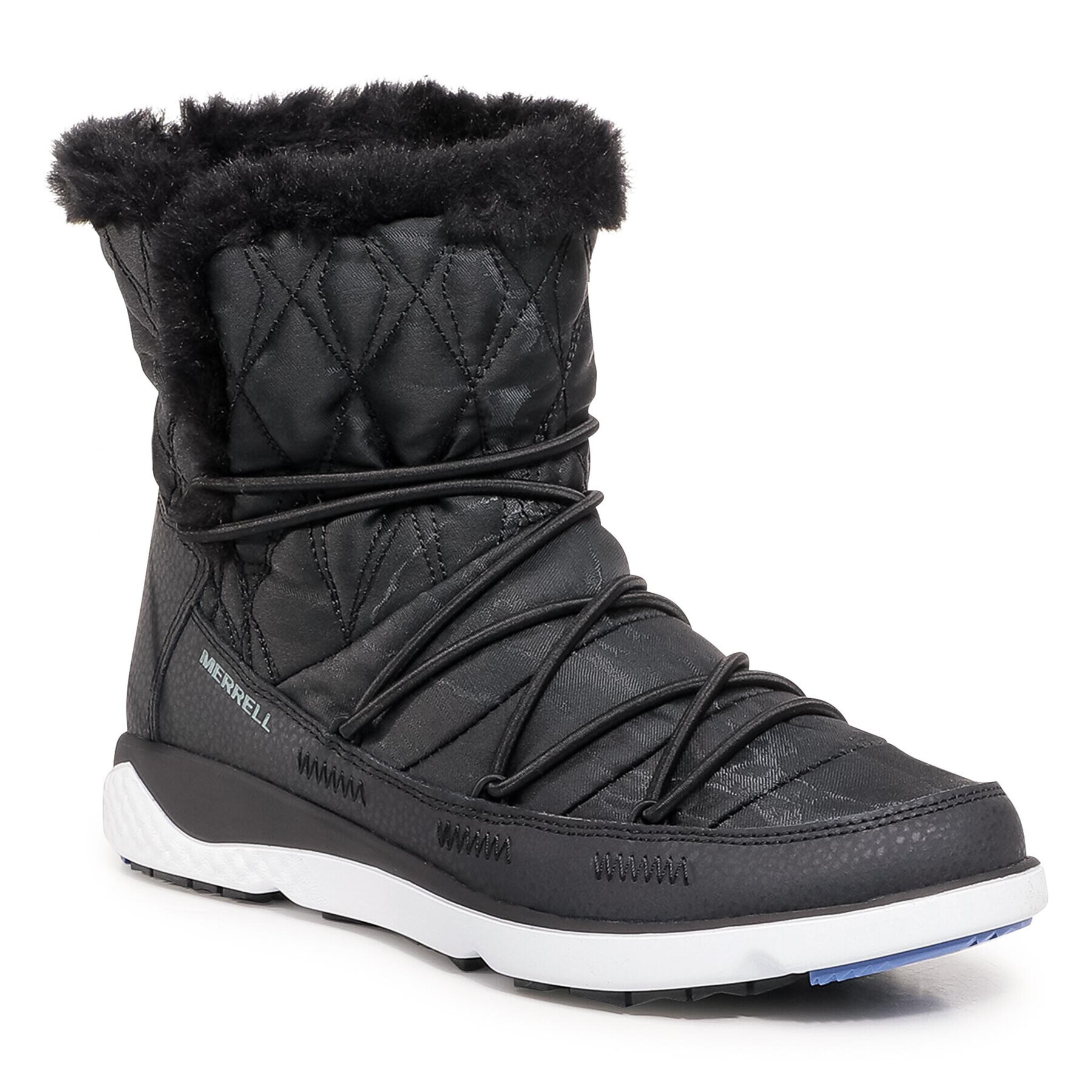 Merrell Cizme de zăpadă 1Six8 Farchill Mid Polar Ac+ J94892 Negru - Pled.ro