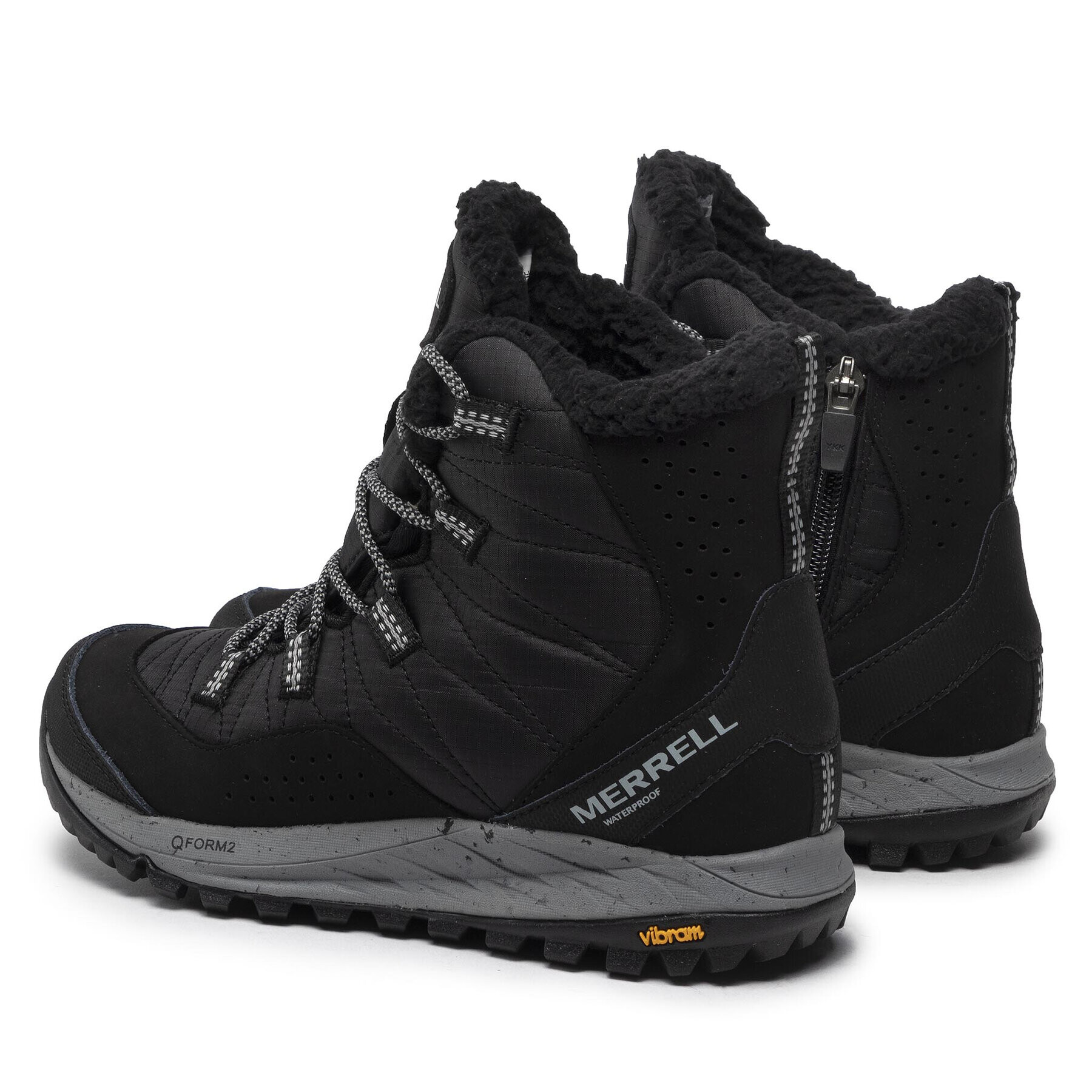 Merrell Cizme de zăpadă Antora Sneaker Boot Wp J066944 Negru - Pled.ro