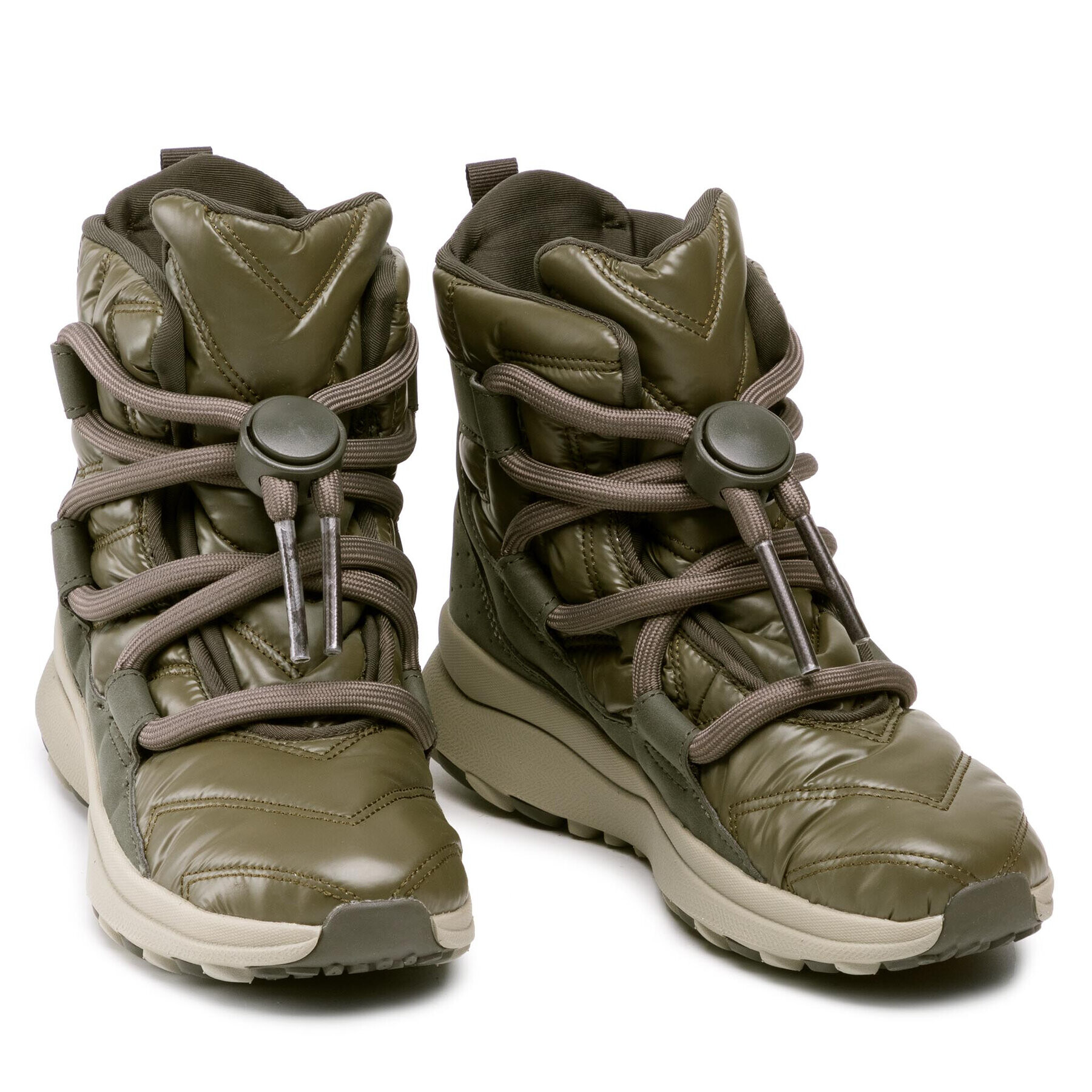 Merrell Cizme de zăpadă Cloud Puff Lce Plr Wp J004030 Verde - Pled.ro