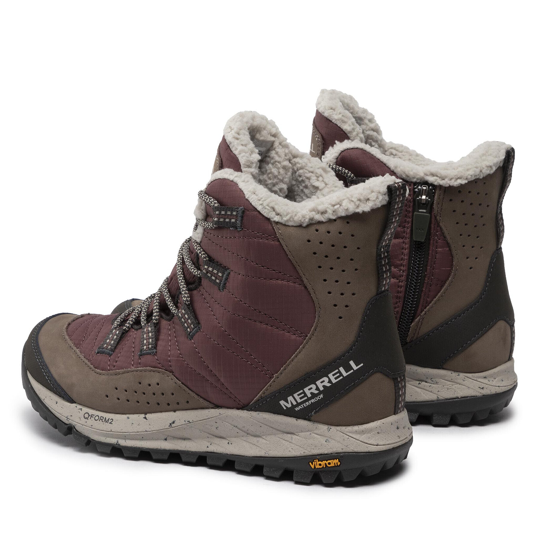 Merrell Cizme de zăpadă Antora Sneaker Boot Wp J066930 Vișiniu - Pled.ro