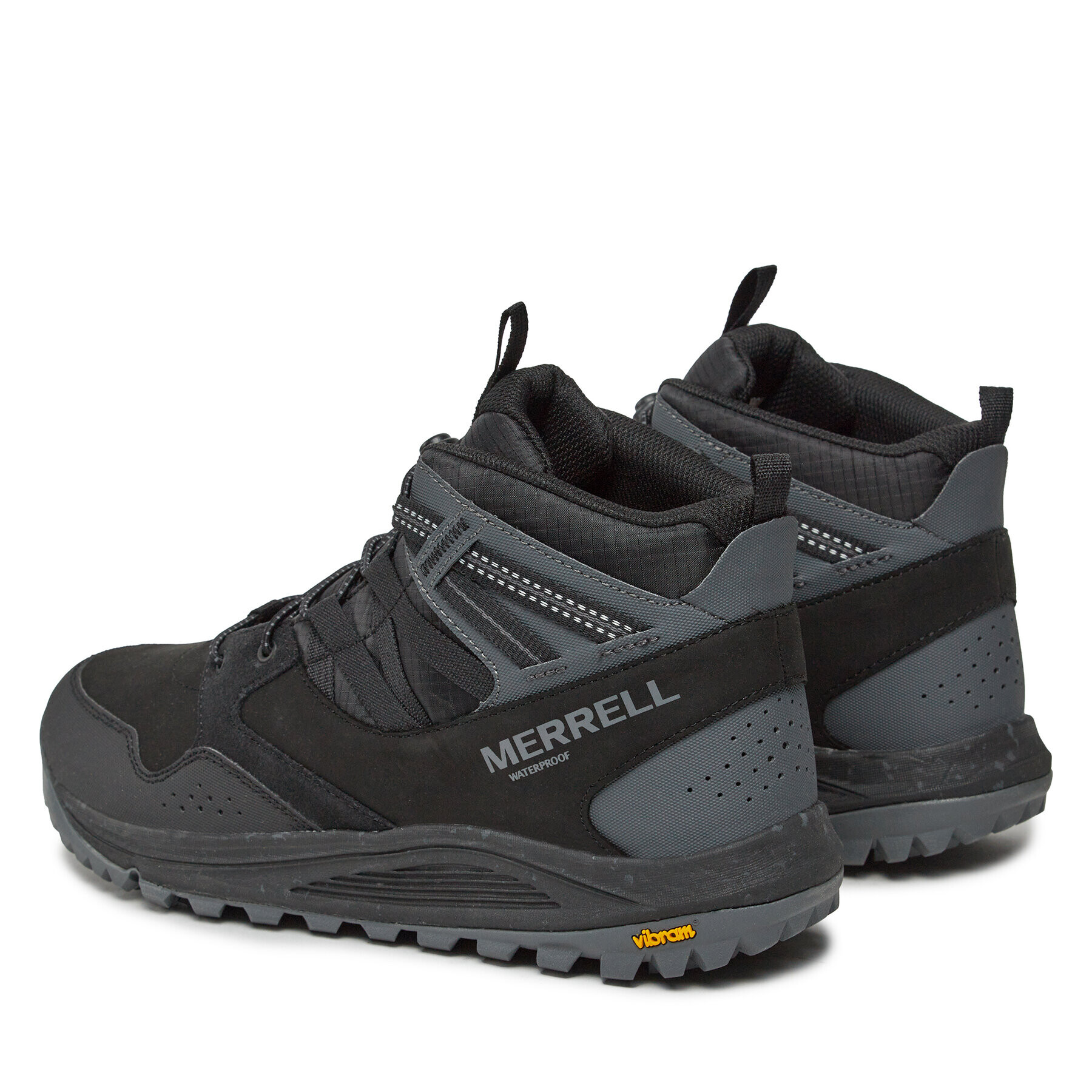 Merrell Trekkings Nova Sneaker Boot Bungee Mid Wp J067109 Negru - Pled.ro