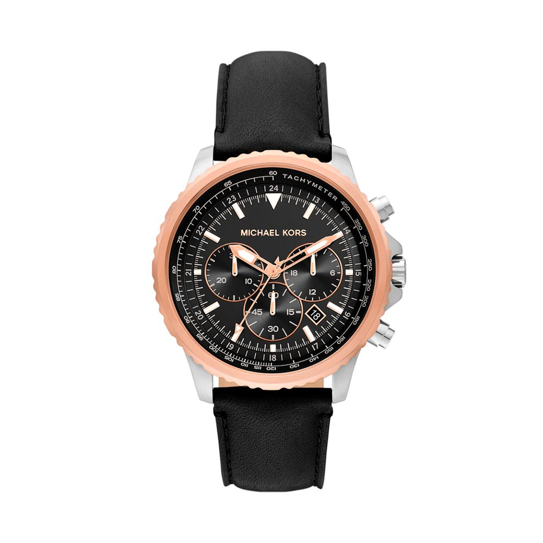 Michael Kors Ceas Cortlandt Chronograph MK8905 Negru - Pled.ro