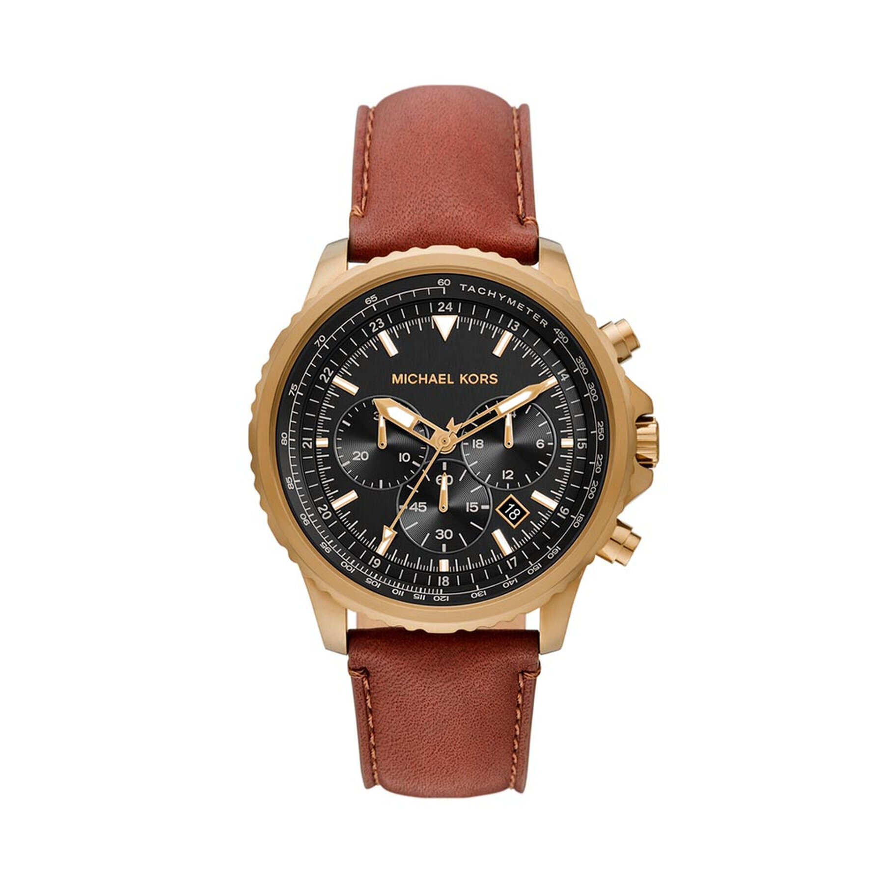 Michael Kors Ceas Cortlandt Chronograph MK8906 Maro - Pled.ro