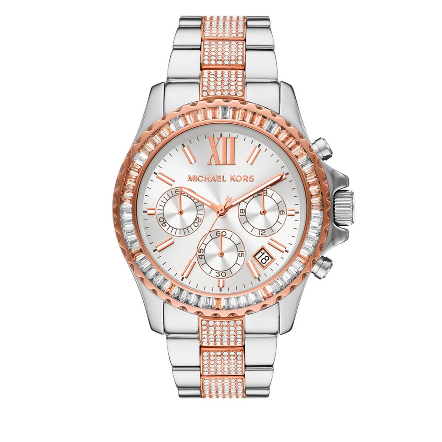 Michael Kors Ceas Everest Chronograph MK6975 Argintiu - Pled.ro