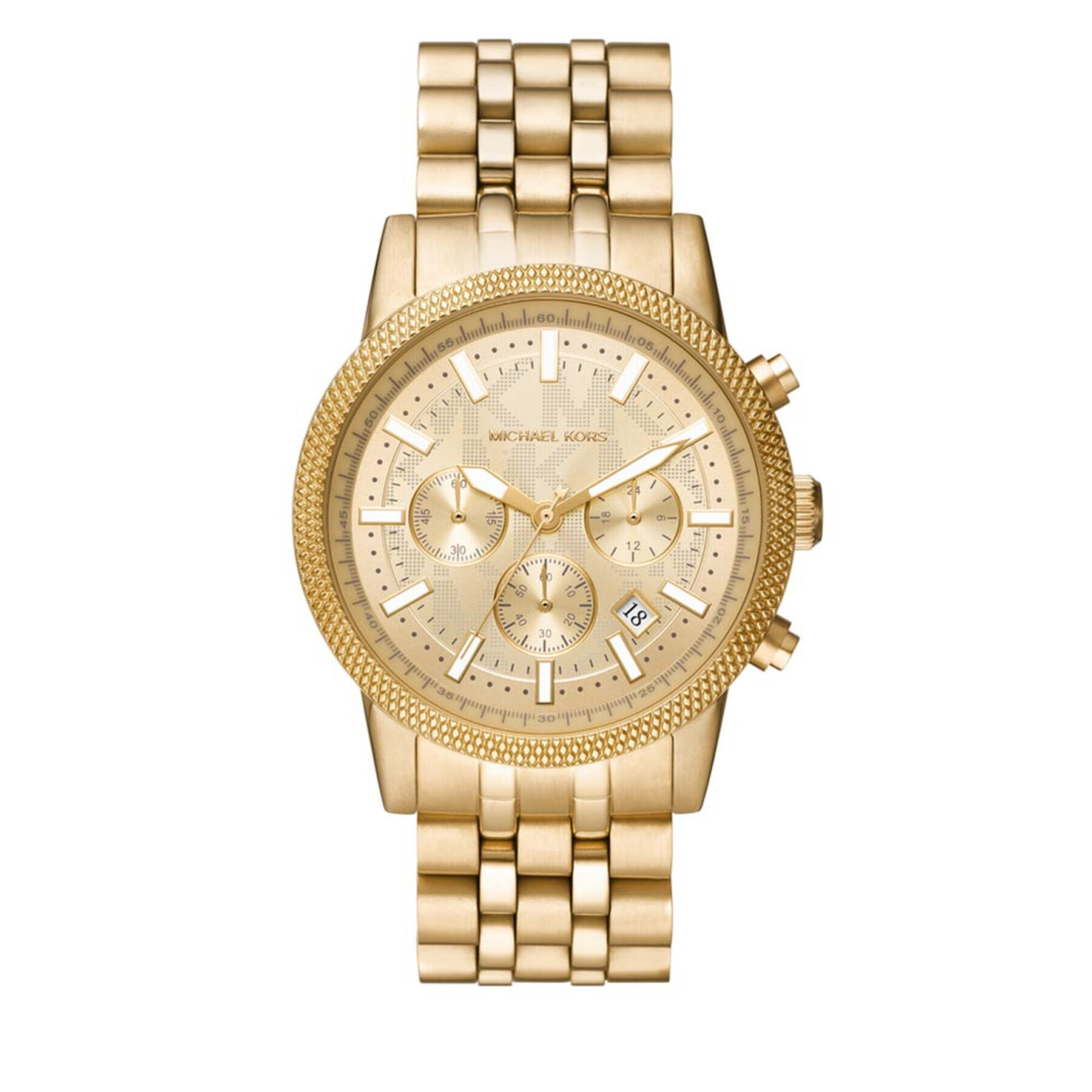 Michael Kors Ceas Hutton Chrono MK8953 Auriu - Pled.ro