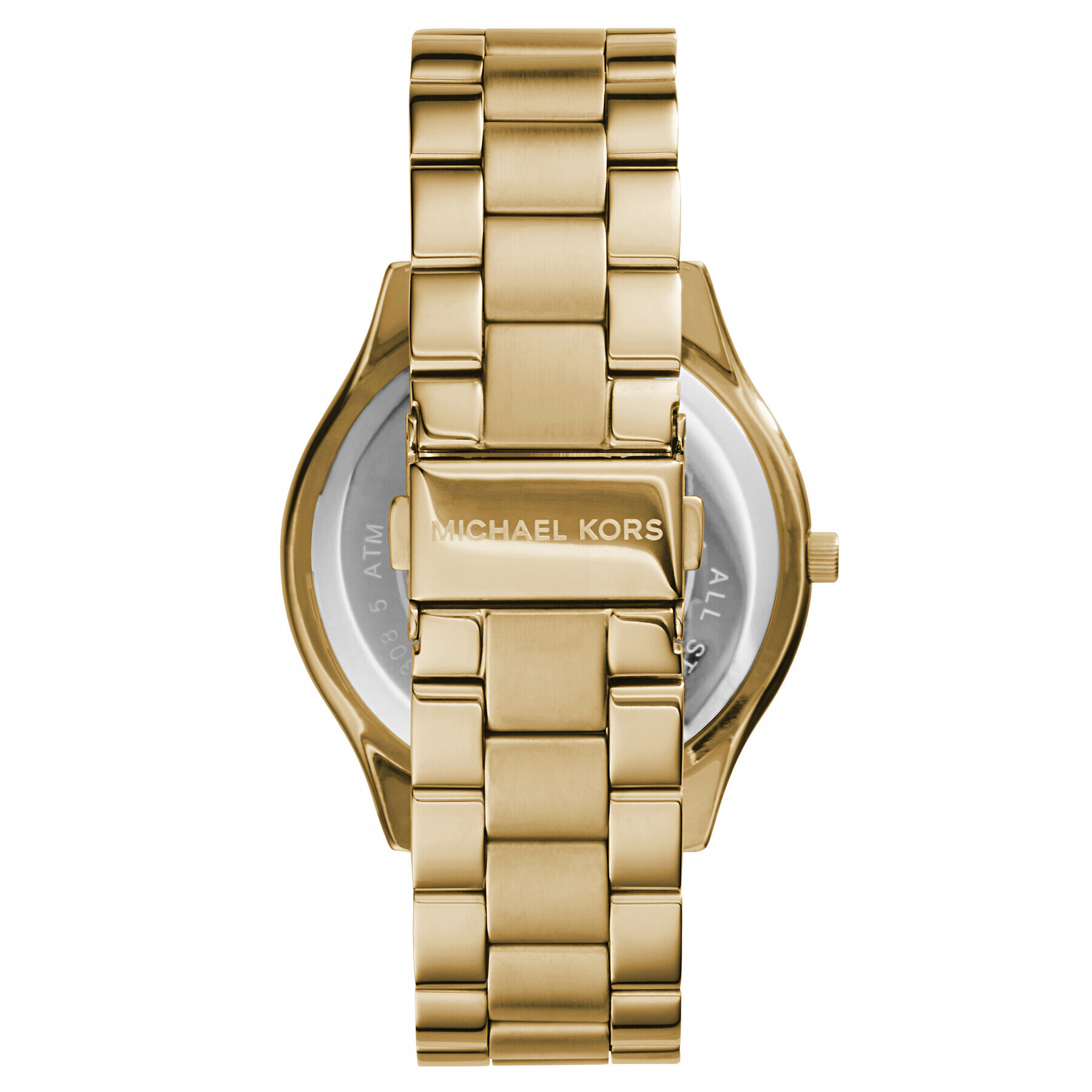 Michael Kors Ceas Slim Runway MK3179 Auriu - Pled.ro