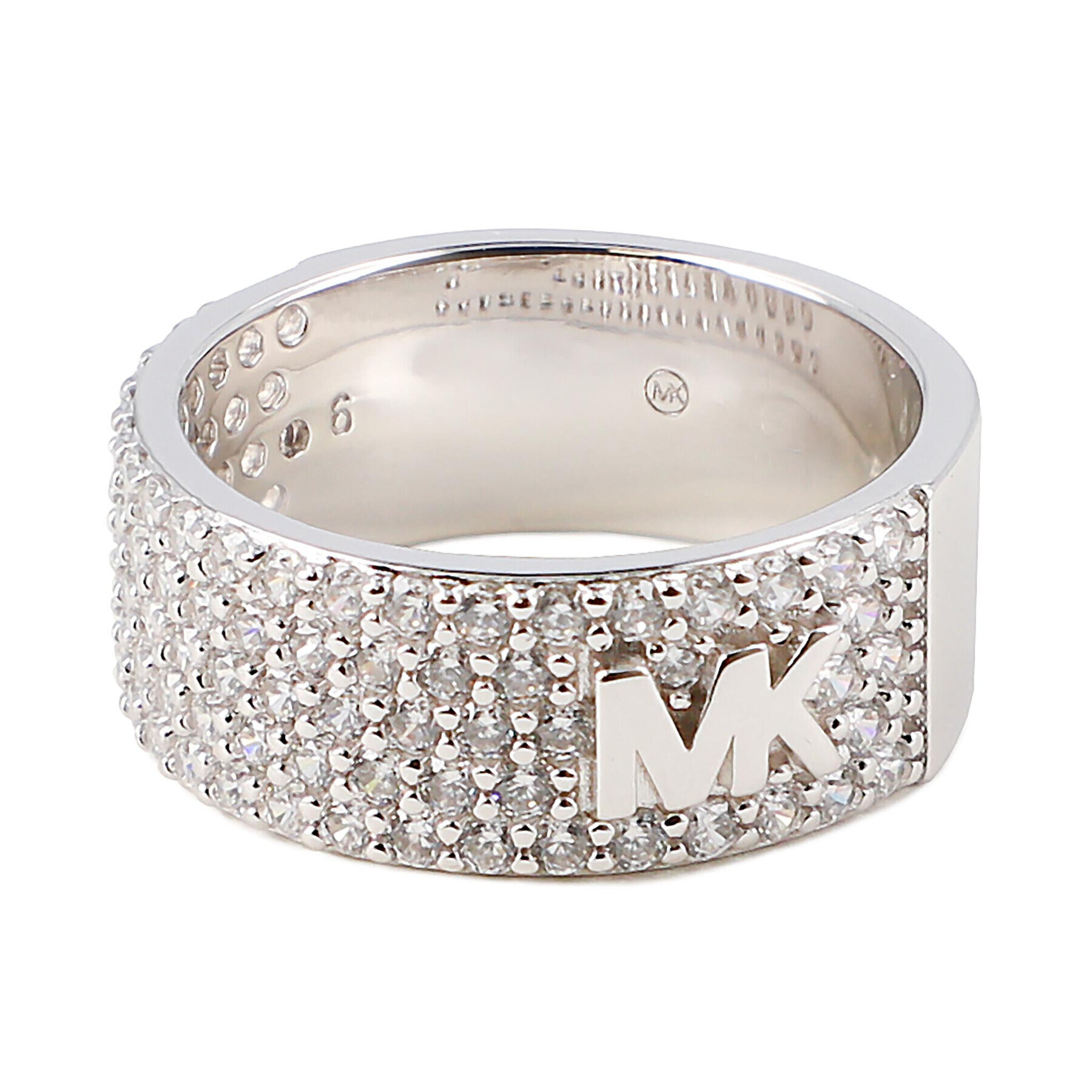 Michael Kors Inel Pave Ring MKC1555AN040 Argintiu - Pled.ro