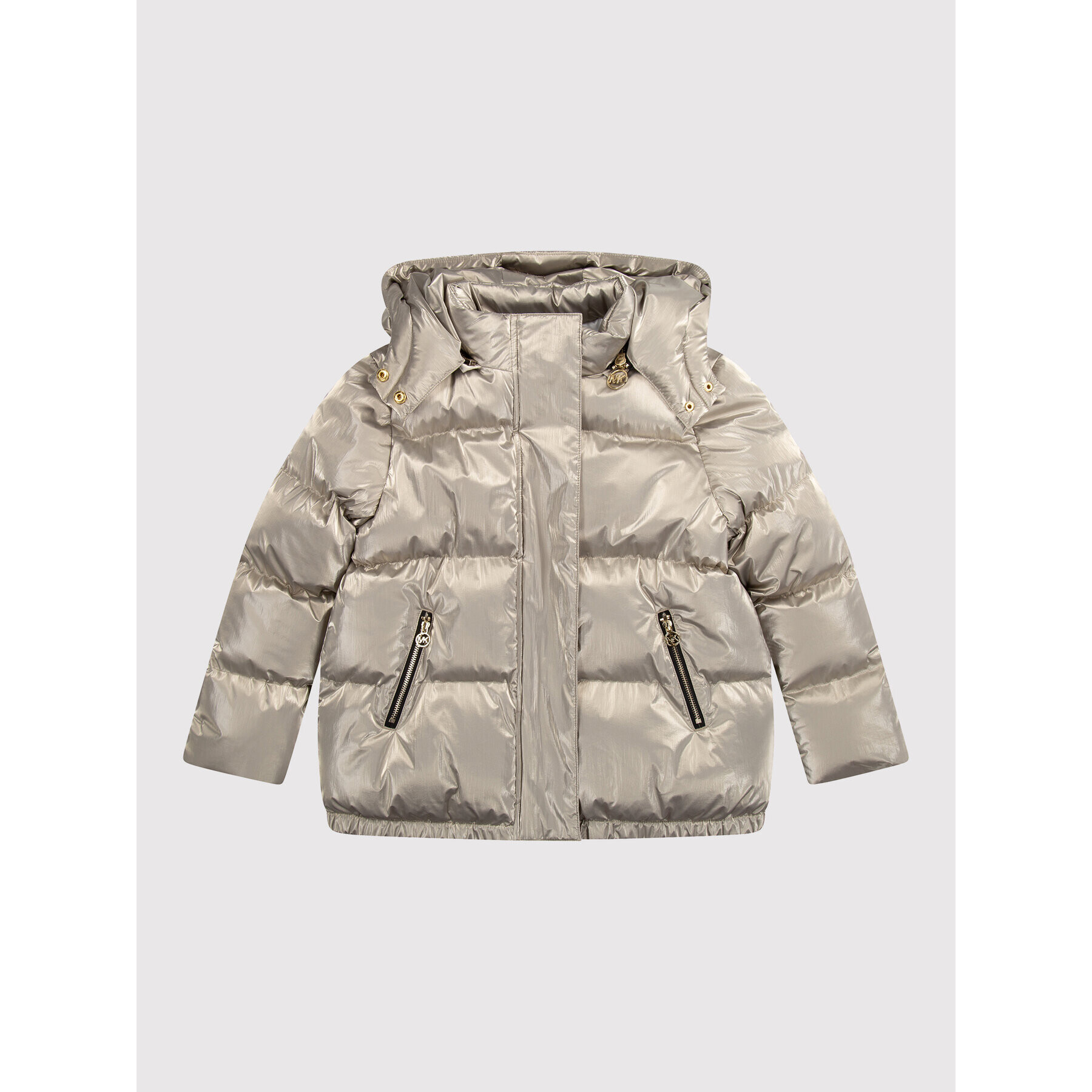 MICHAEL KORS KIDS Geacă din puf R16111 S Auriu Regular Fit - Pled.ro