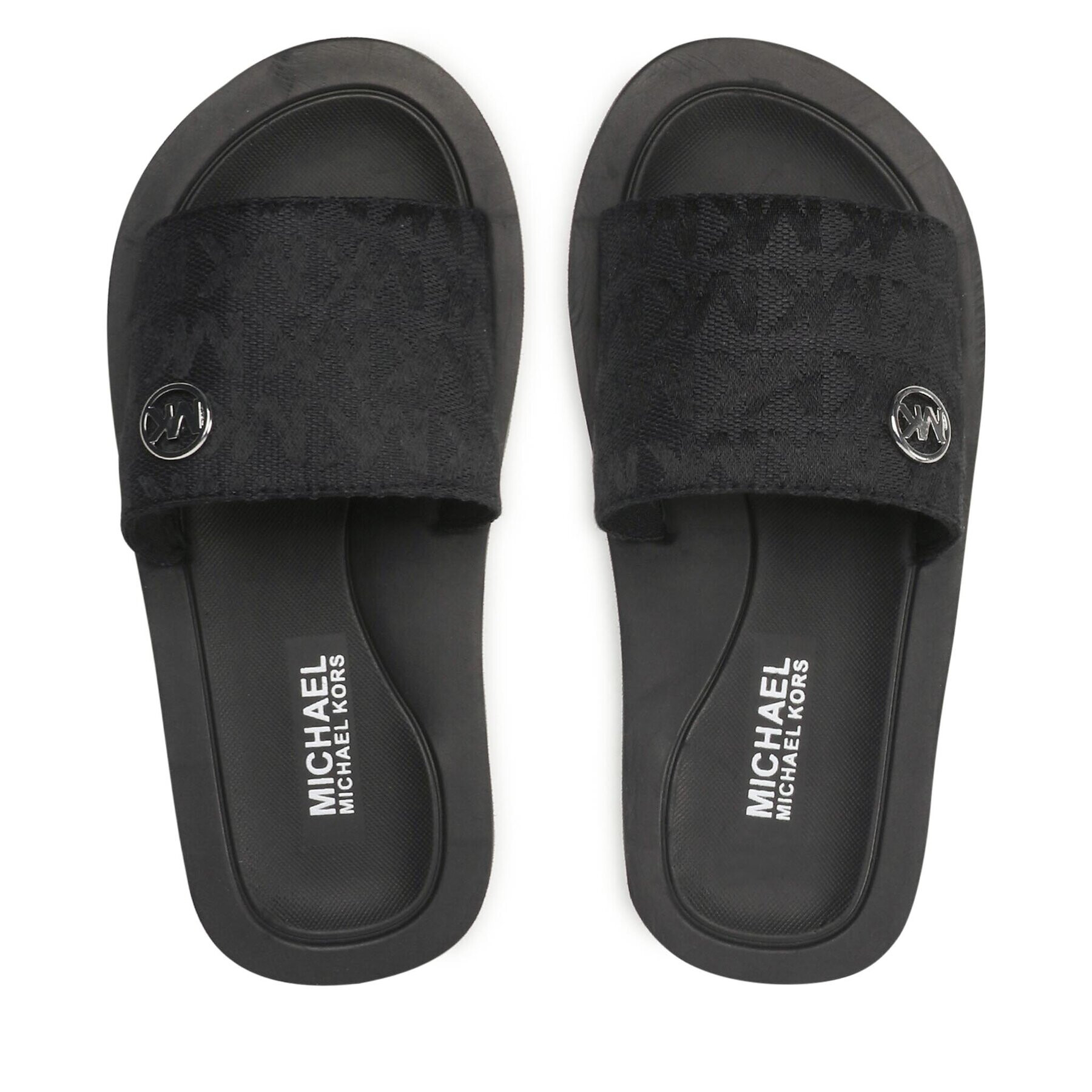 MICHAEL KORS KIDS Șlapi Stelo MK100630C Negru - Pled.ro