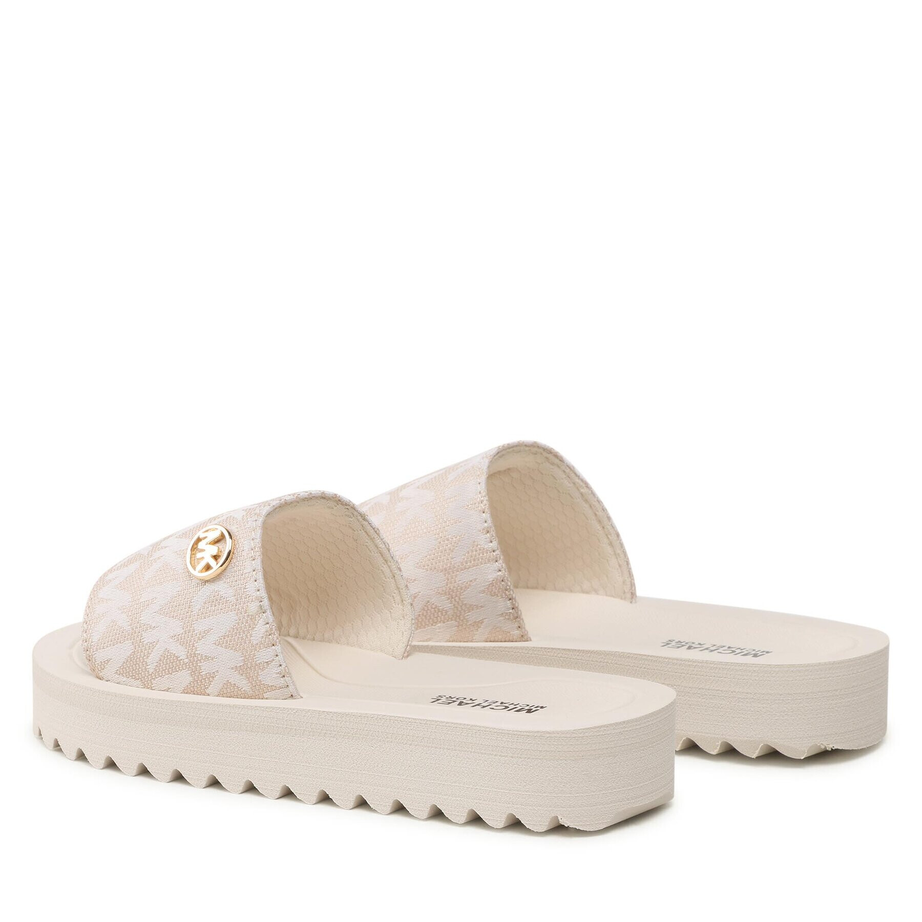 MICHAEL KORS KIDS Șlapi Stelo MK100649C Écru - Pled.ro