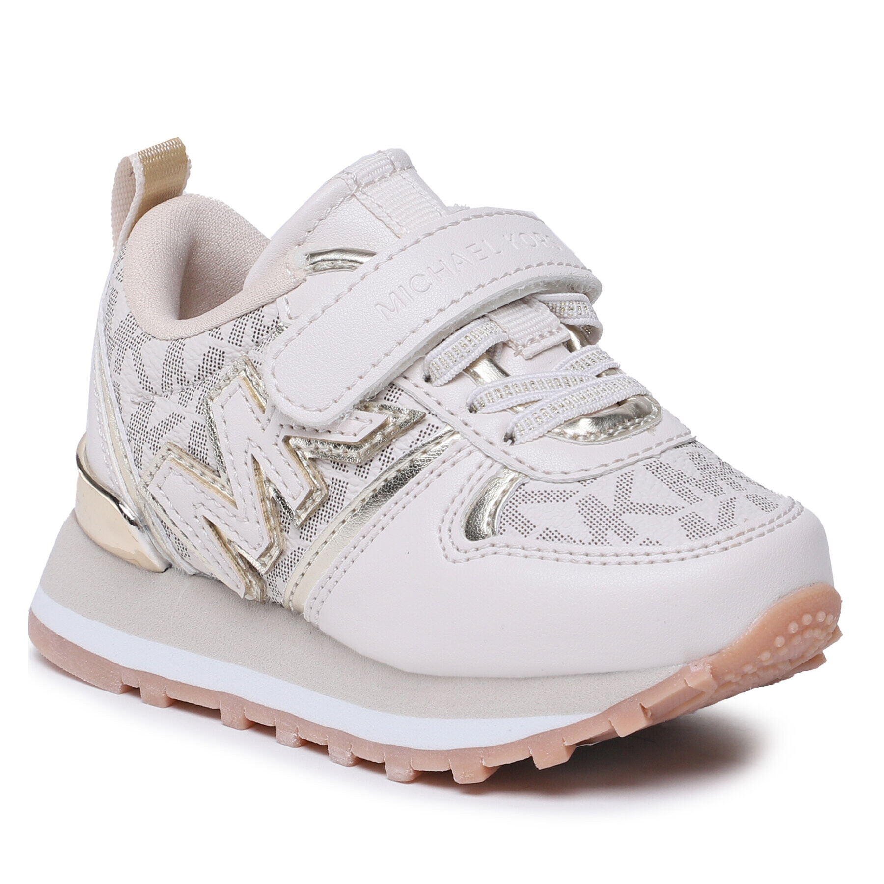 MICHAEL KORS KIDS Sneakers Billie Dash Ps MK100708T Écru - Pled.ro