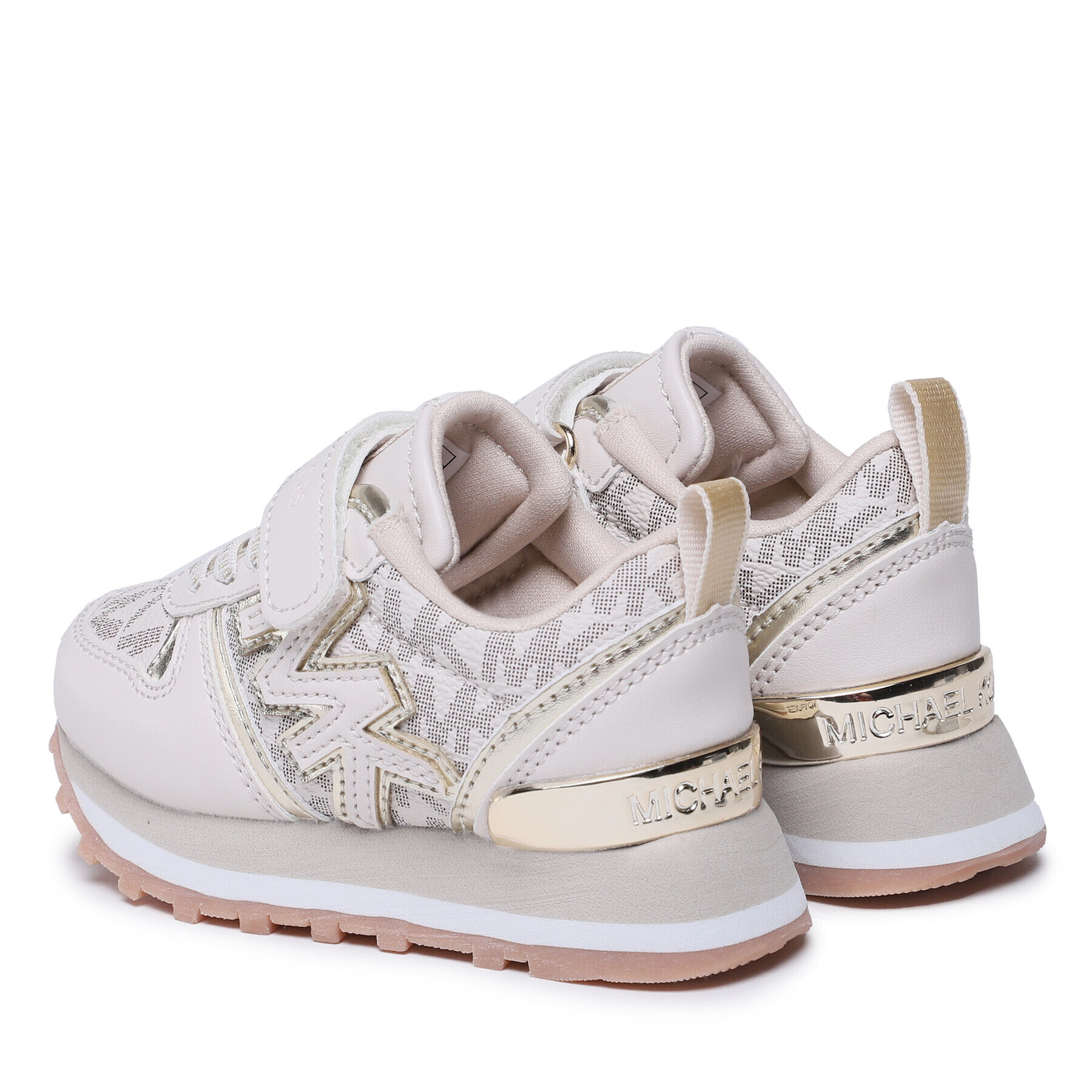 MICHAEL KORS KIDS Sneakers Billie Dash Ps MK100708T Écru - Pled.ro