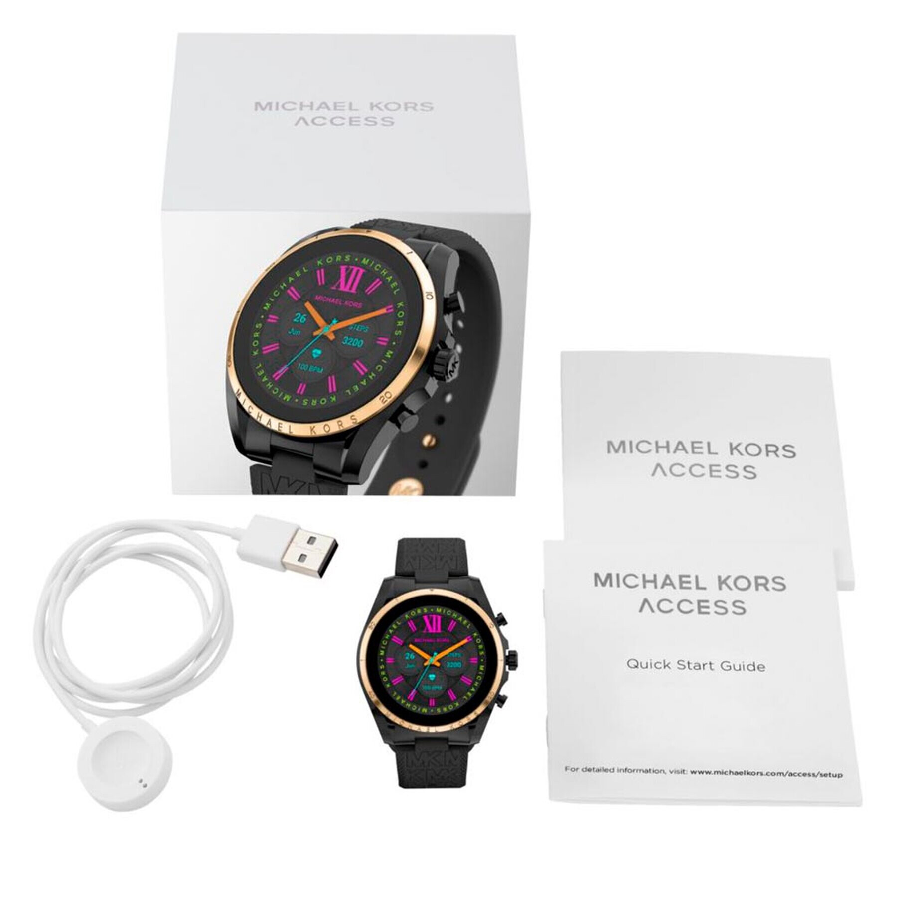 Michael Kors Smartwatch Bradshaw MKT5151 Negru - Pled.ro