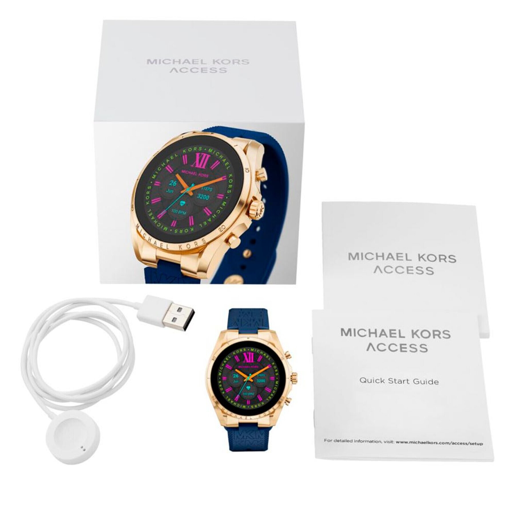 Michael Kors Smartwatch Gen 6 Bradshaw MKT5152 Bleumarin - Pled.ro