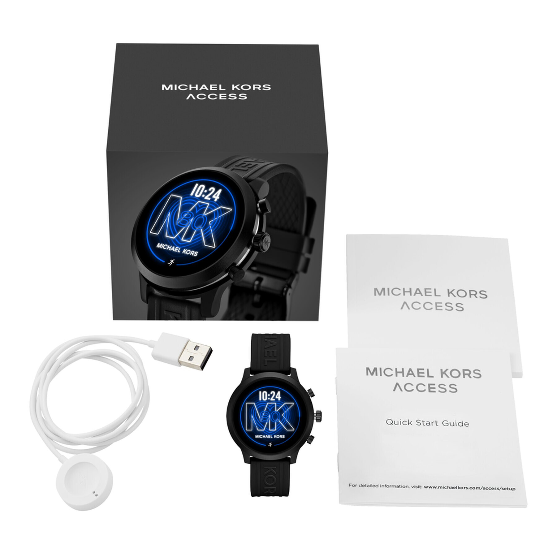 Michael Kors Smartwatch Mkgo MKT5072 Negru - Pled.ro