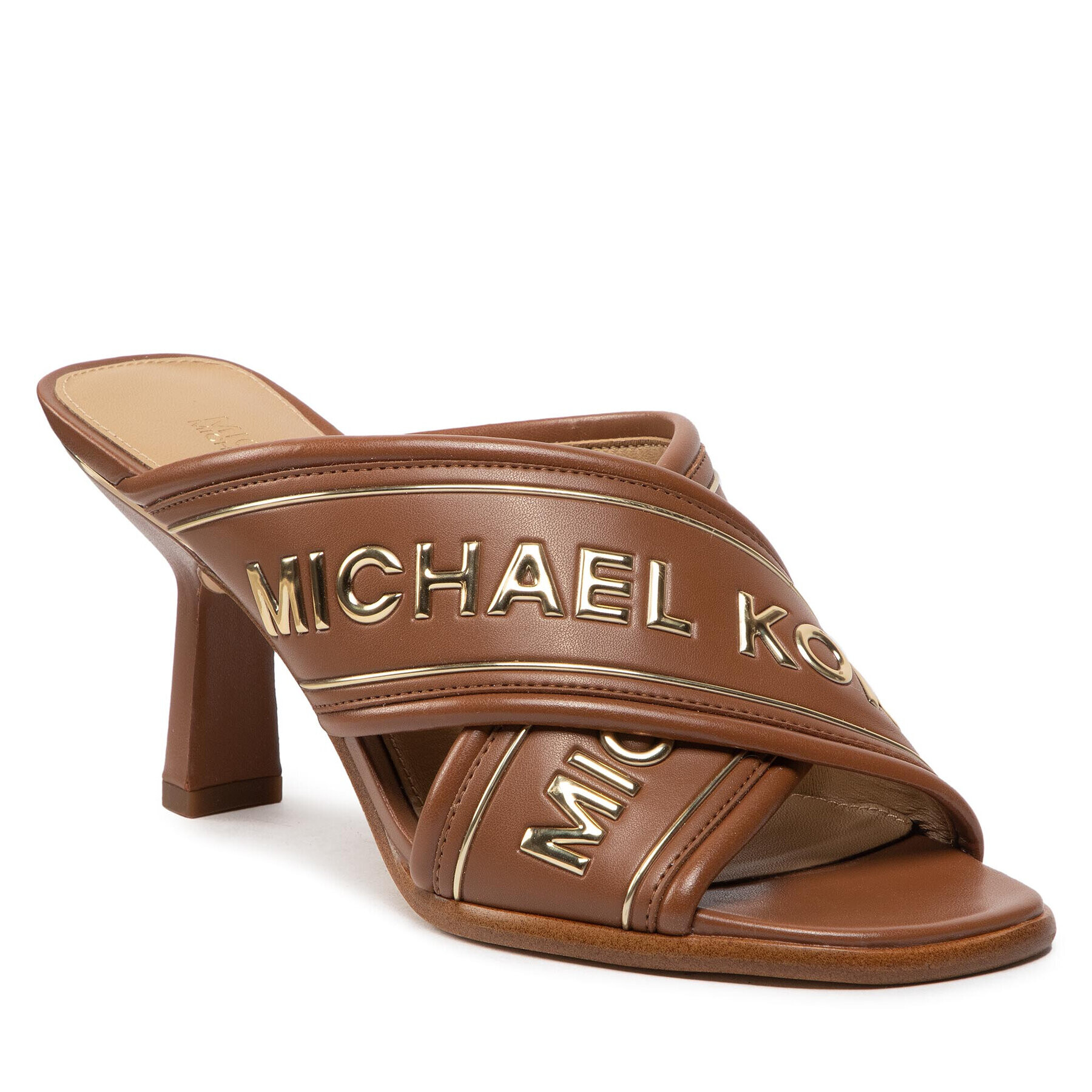 MICHAEL Michael Kors Șlapi Gideon Mule 40T2GDMS1L Maro - Pled.ro