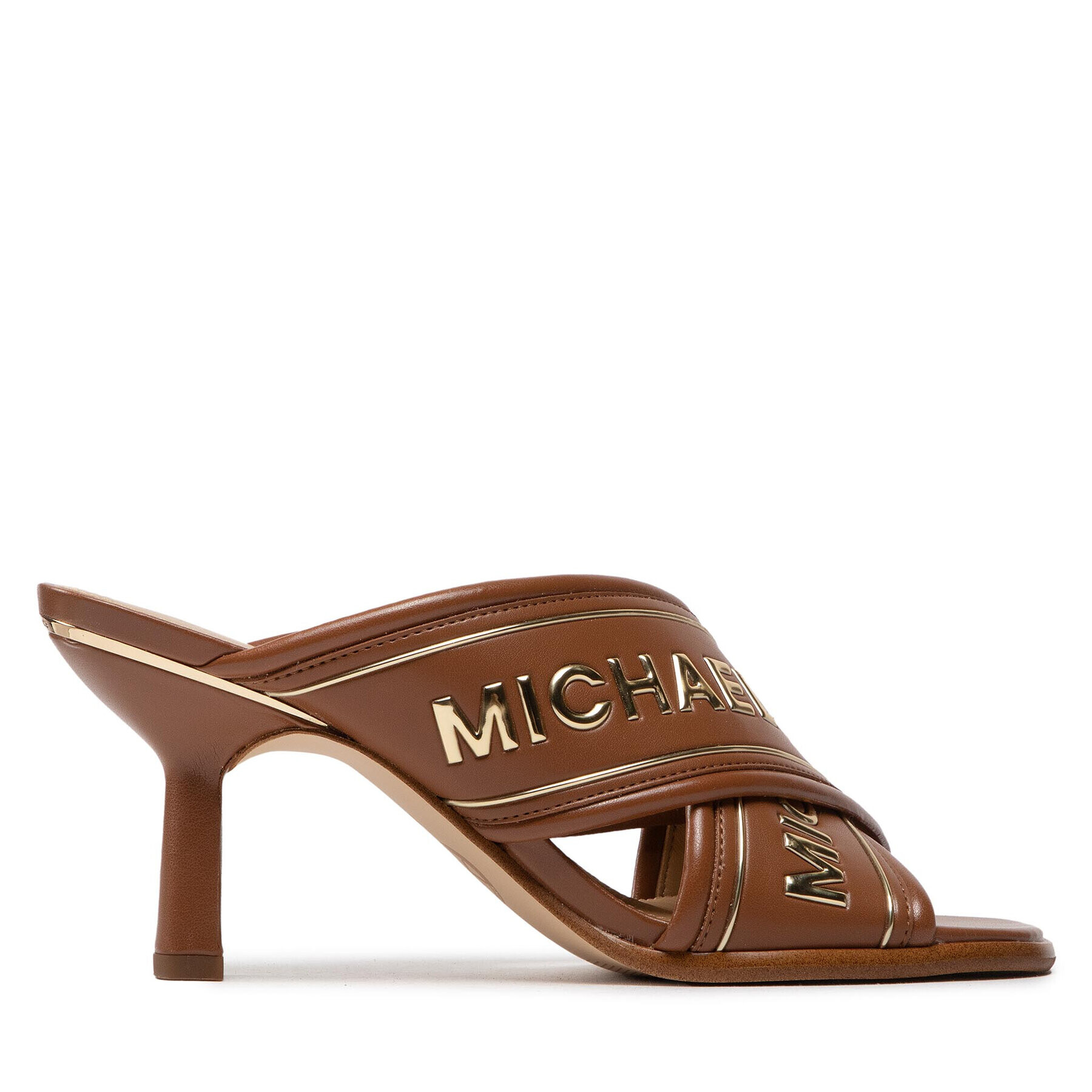 MICHAEL Michael Kors Șlapi Gideon Mule 40T2GDMS1L Maro - Pled.ro