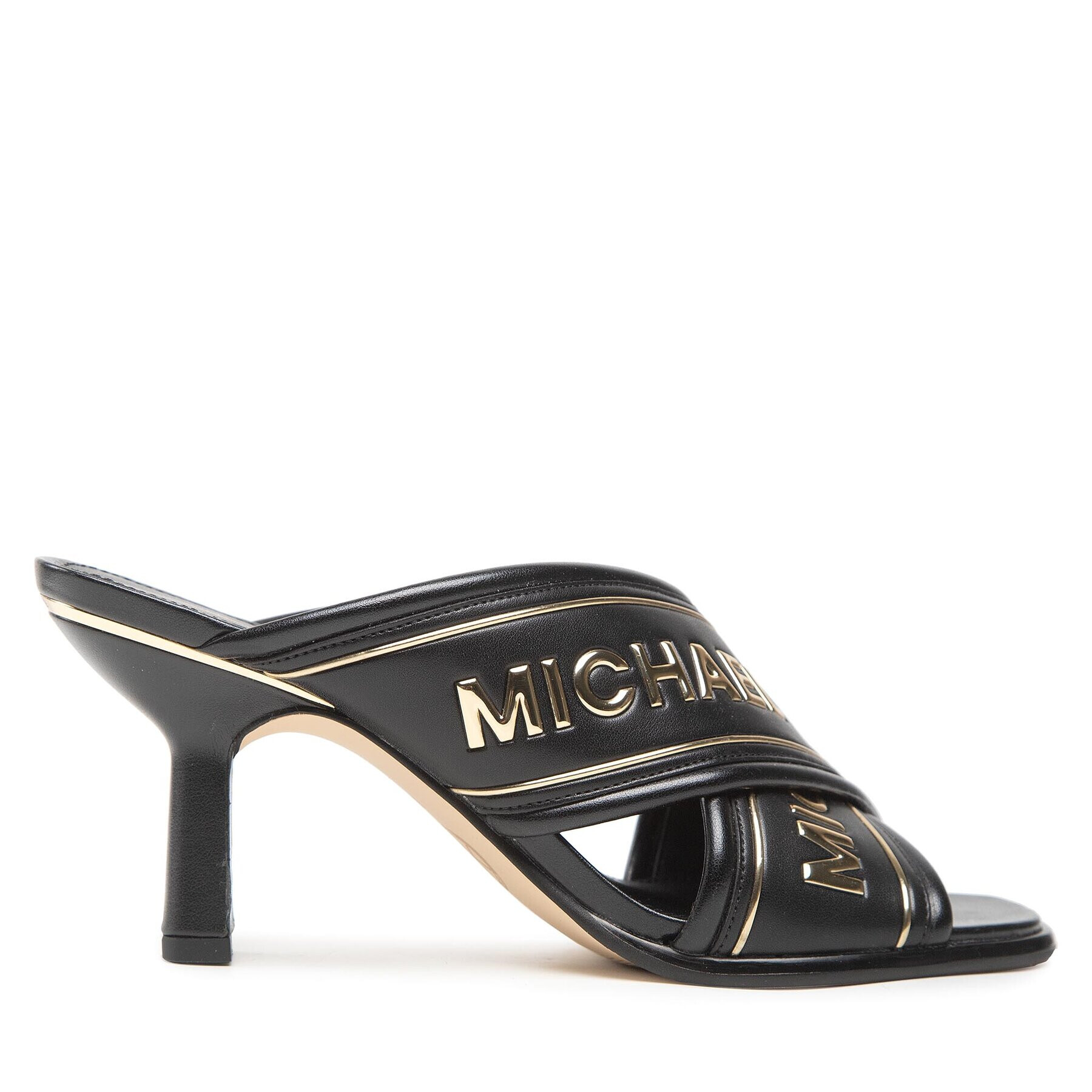 MICHAEL Michael Kors Șlapi Gideon Mule 40T2GDMS1L Negru - Pled.ro