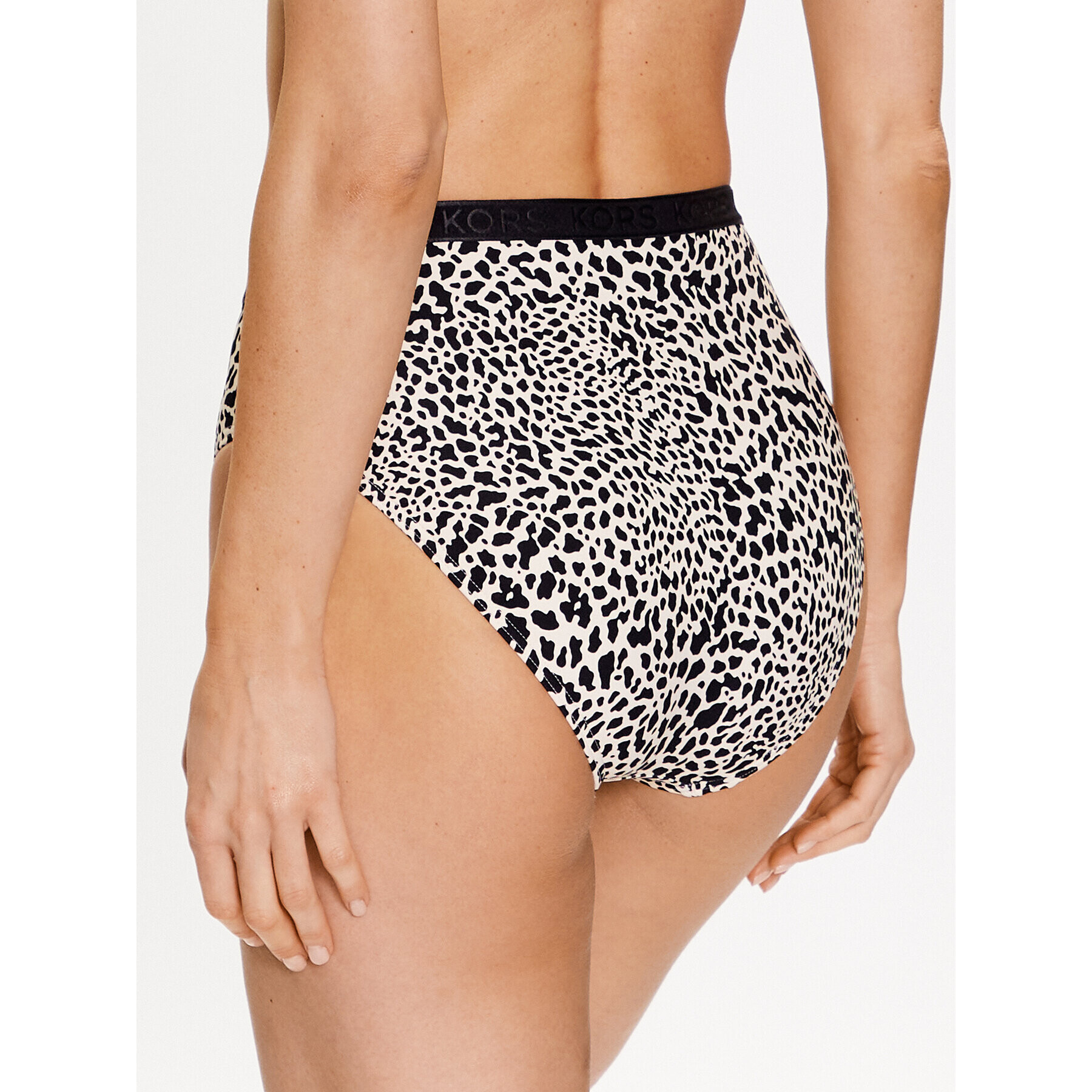 MICHAEL Michael Kors Bikini partea de jos Abstract Animal MM3K605 Bej - Pled.ro