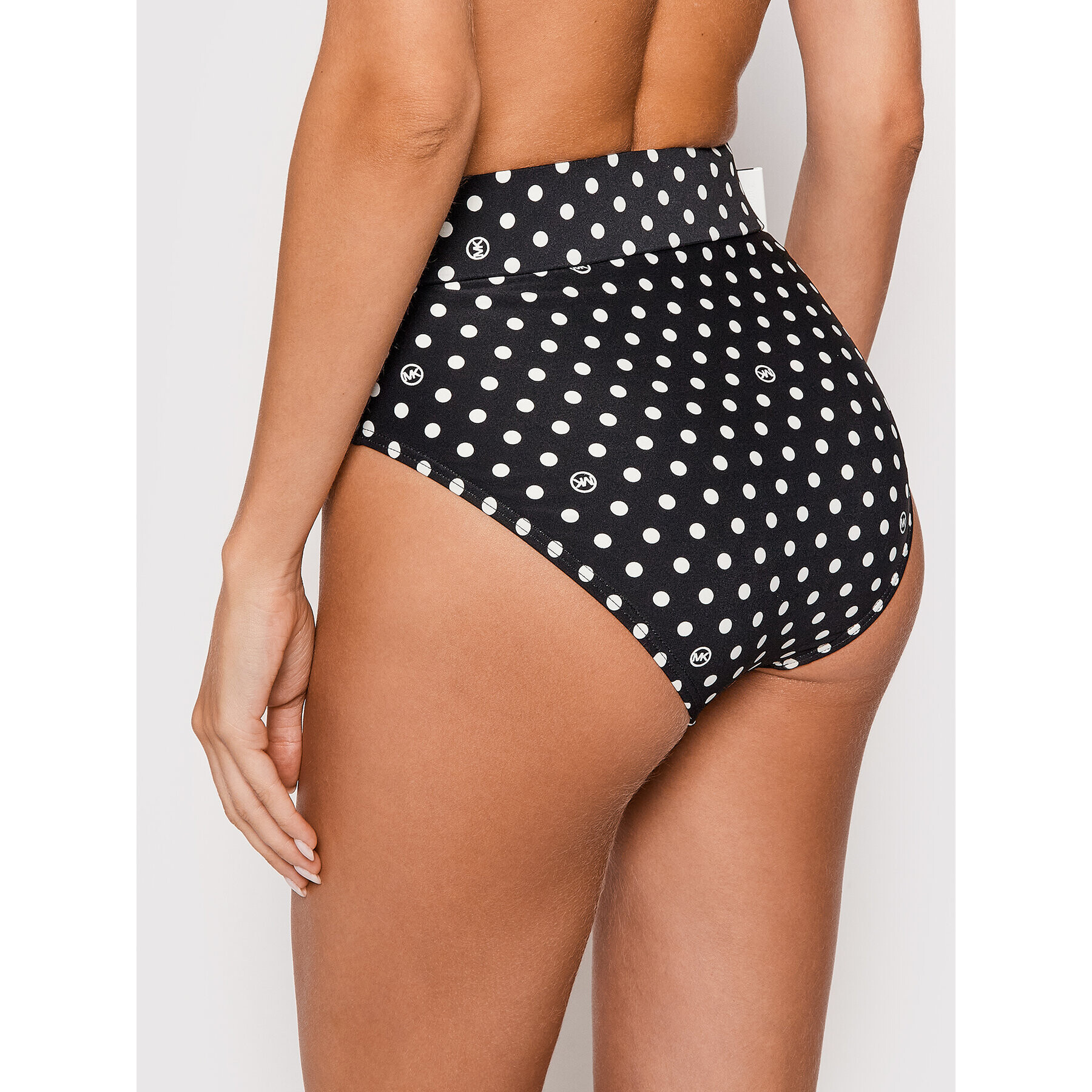 MICHAEL Michael Kors Bikini partea de jos Dot MM8C619 Negru - Pled.ro